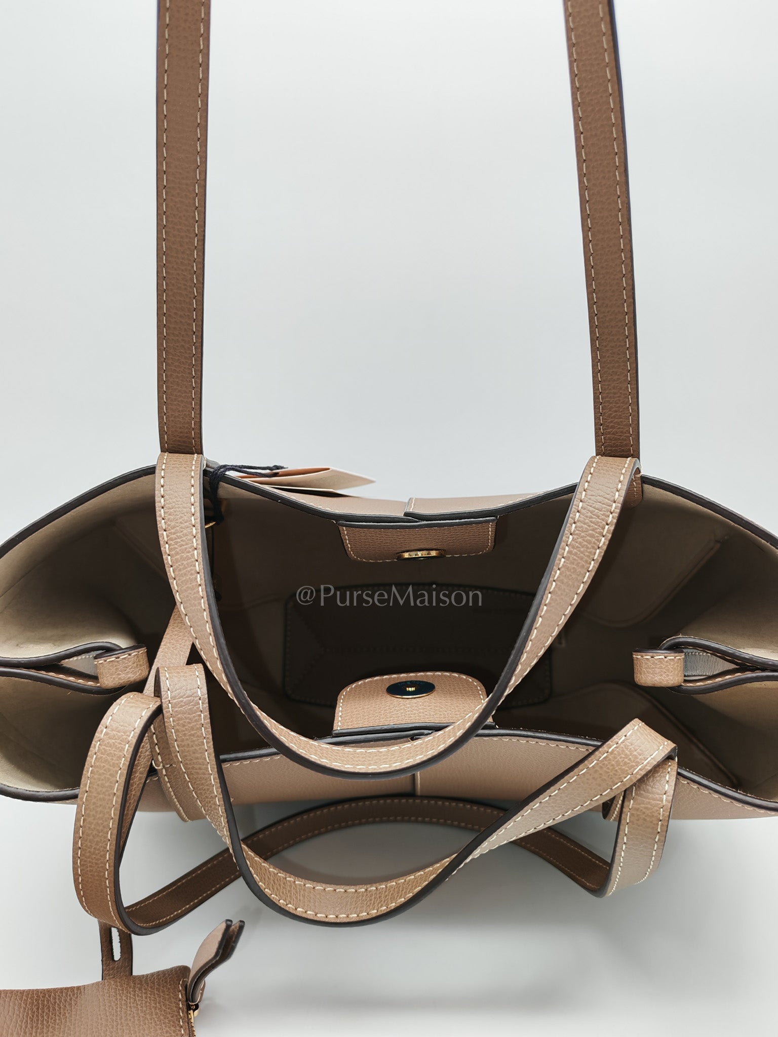 Cyme Mini in Root Graine Leather Shoulder Bag