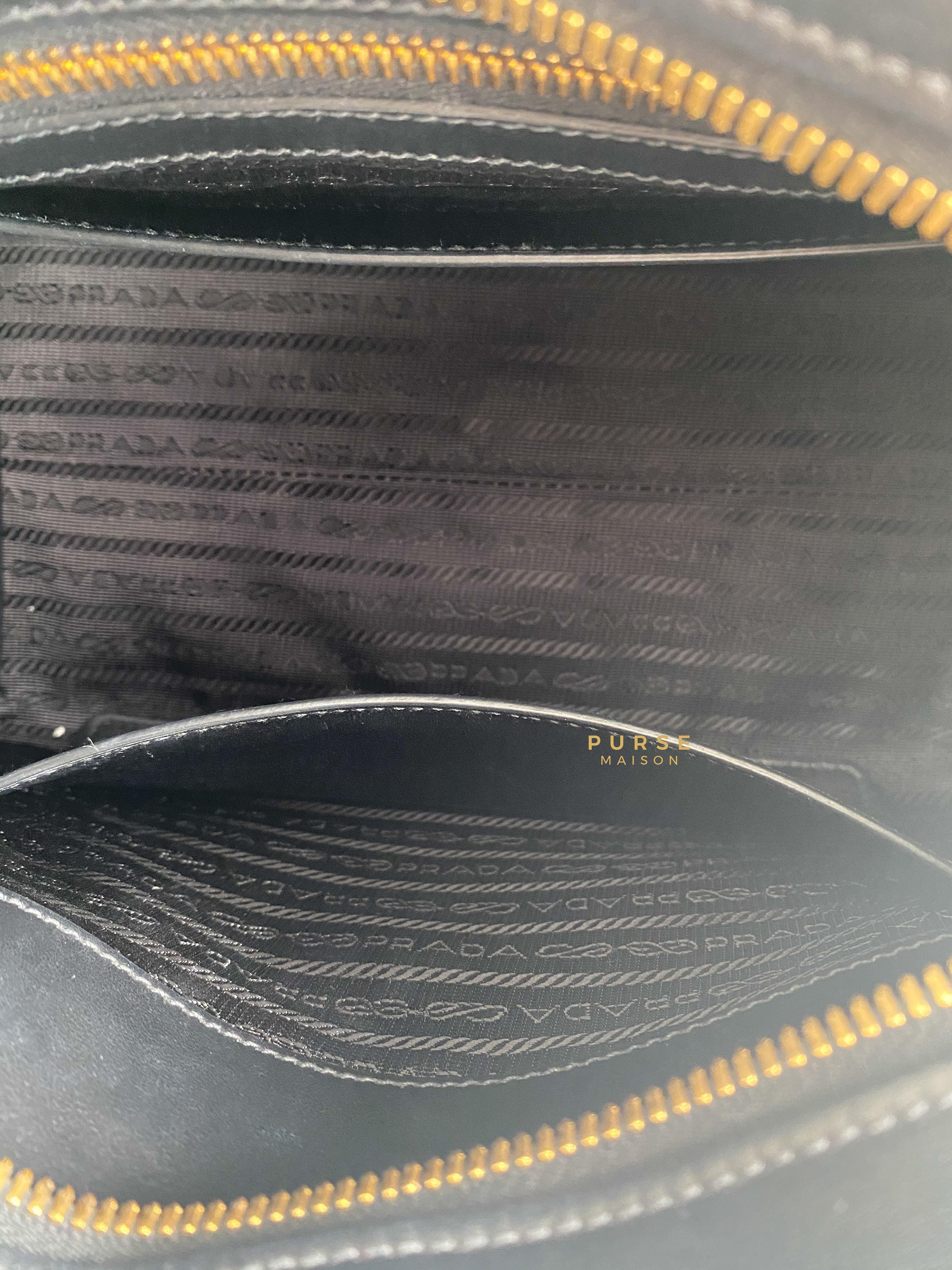 Prada 1BA045 Black Saffiano City Calfskin Bag | Purse Maison Luxury Bags Shop