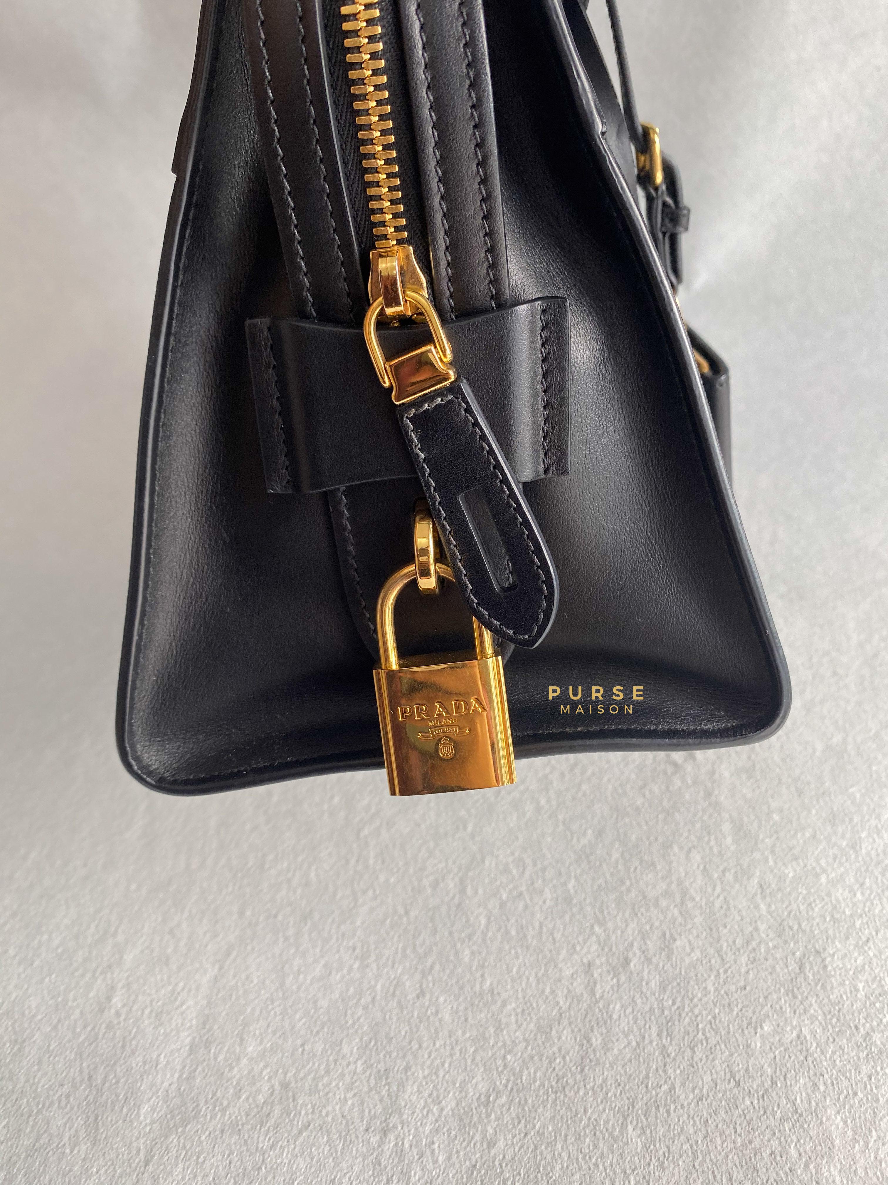 Prada 1BA045 Black Saffiano City Calfskin Bag | Purse Maison Luxury Bags Shop