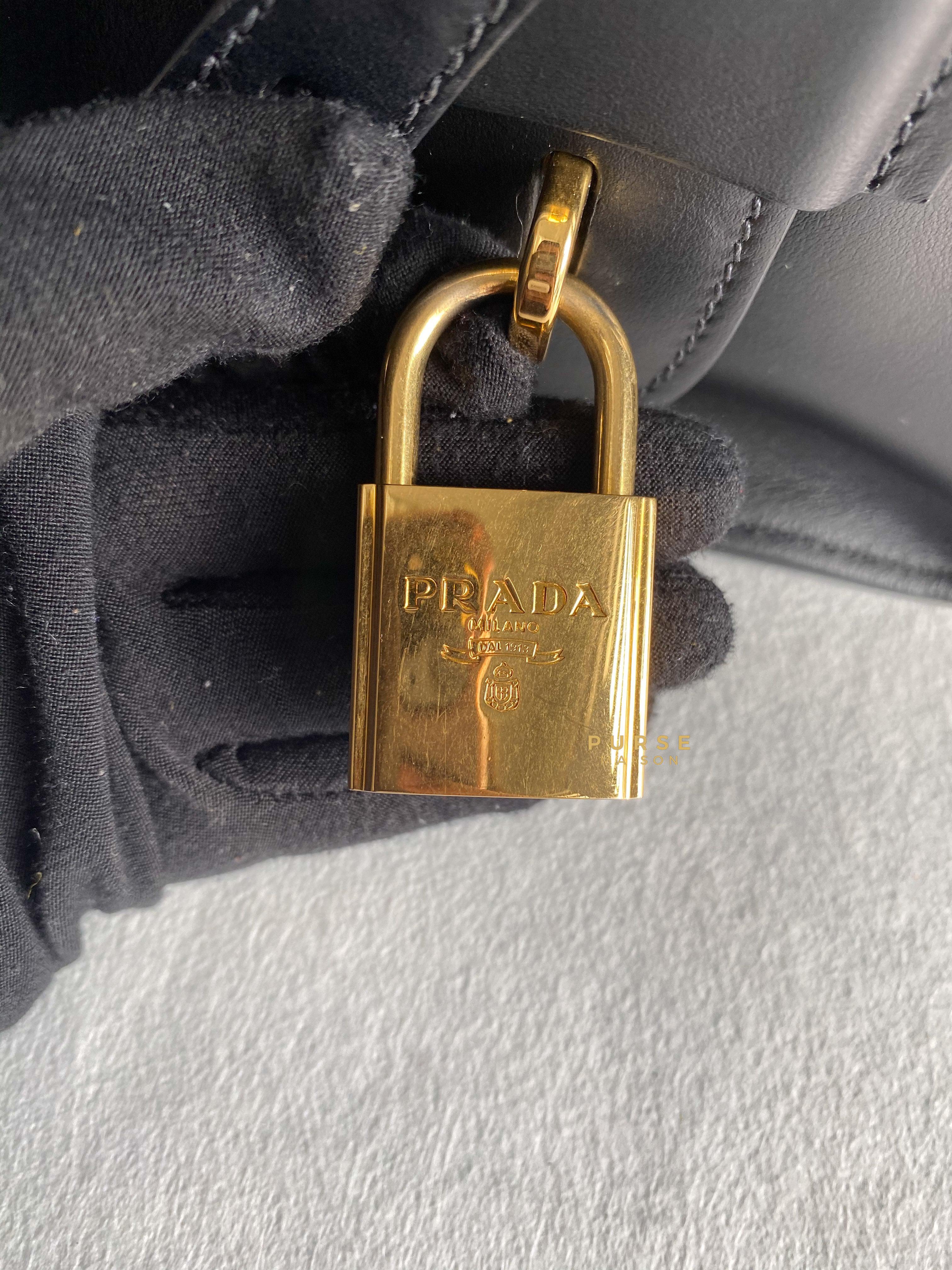 Prada 1BA045 Black Saffiano City Calfskin Bag | Purse Maison Luxury Bags Shop