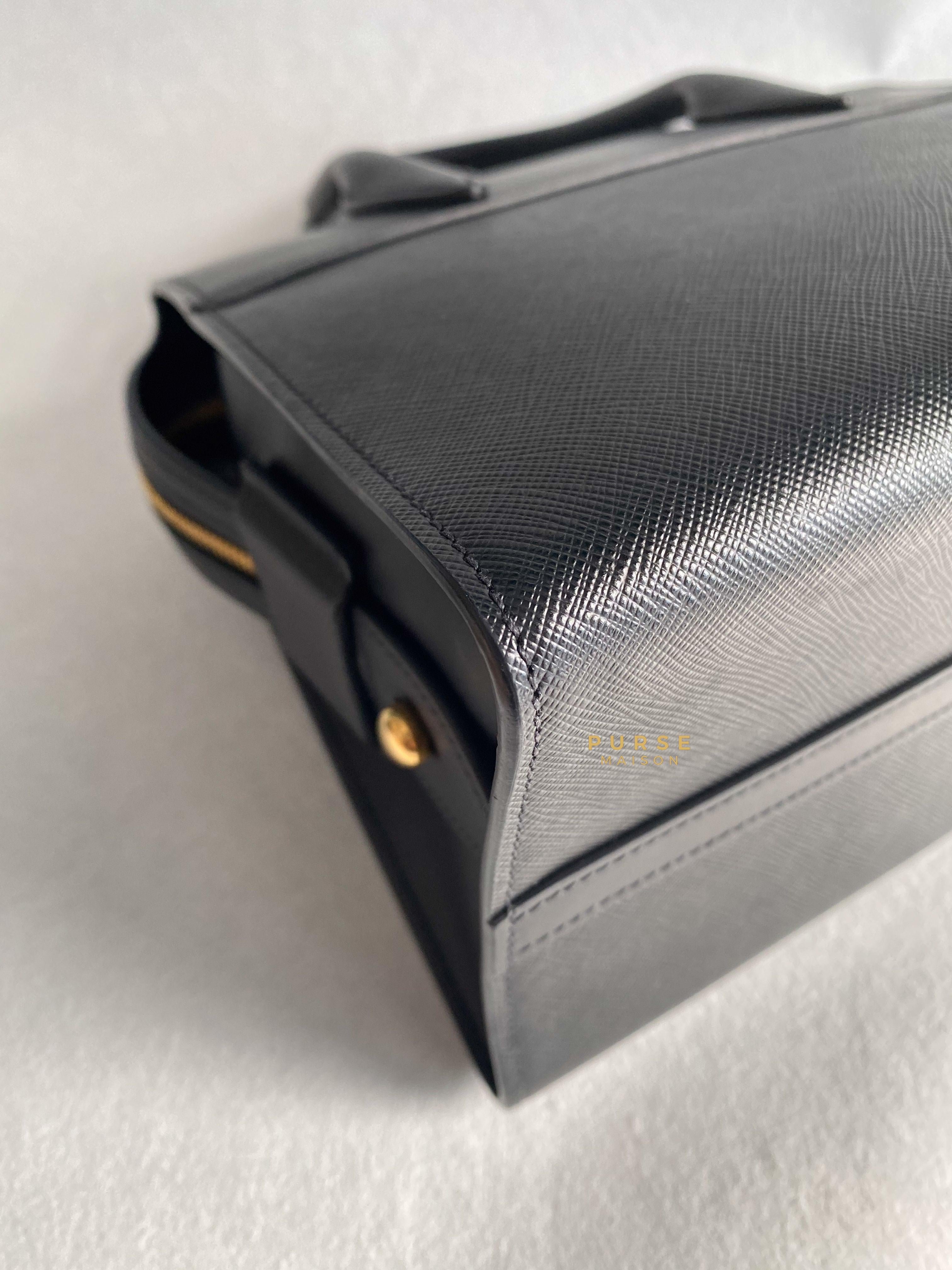 Prada 1BA045 Black Saffiano City Calfskin Bag | Purse Maison Luxury Bags Shop