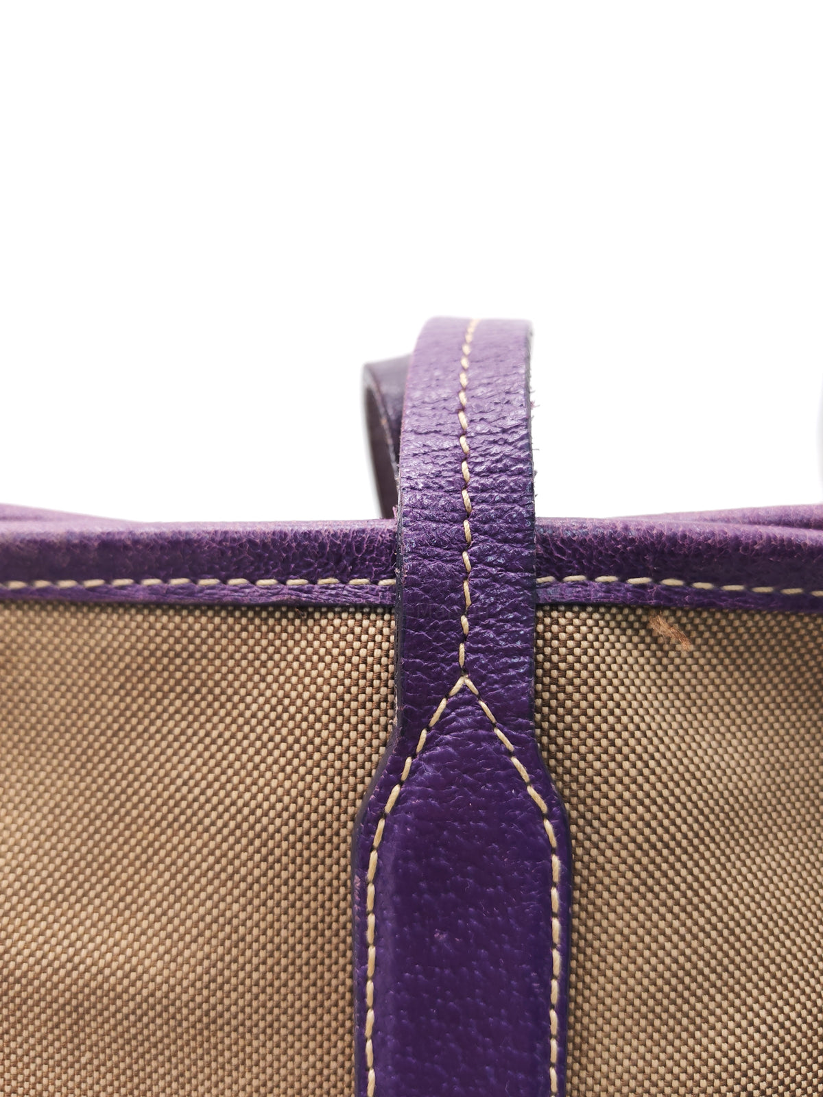 Prada Logo Jacquard Canvas in Brown Tote Bag | Purse Maison Luxury Bags Shop