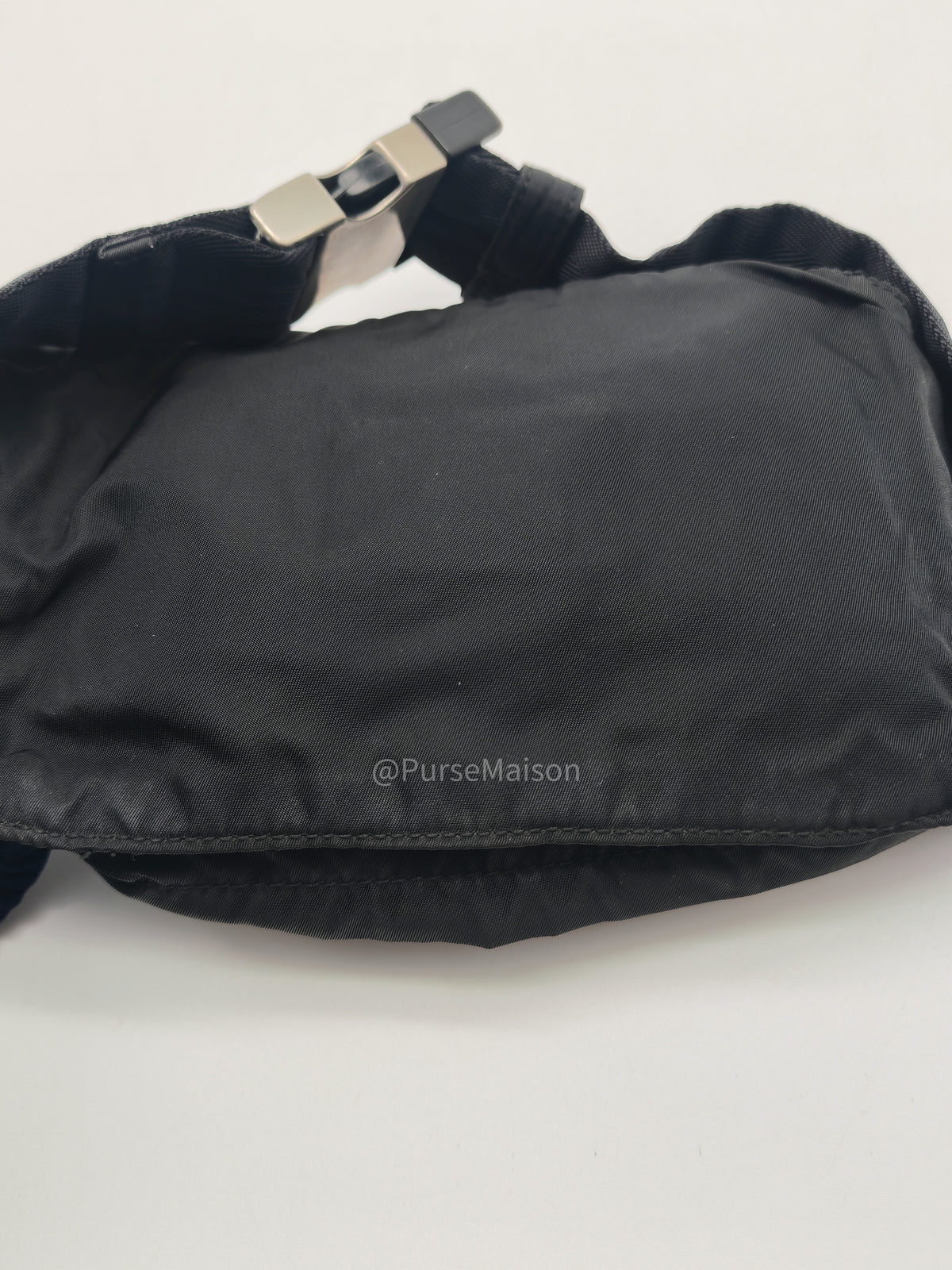 Prada Tessuto nylon Multi-Pocket Belt Bag in Triangle Logo Plaque | Purse Maison Luxury Bags Shop