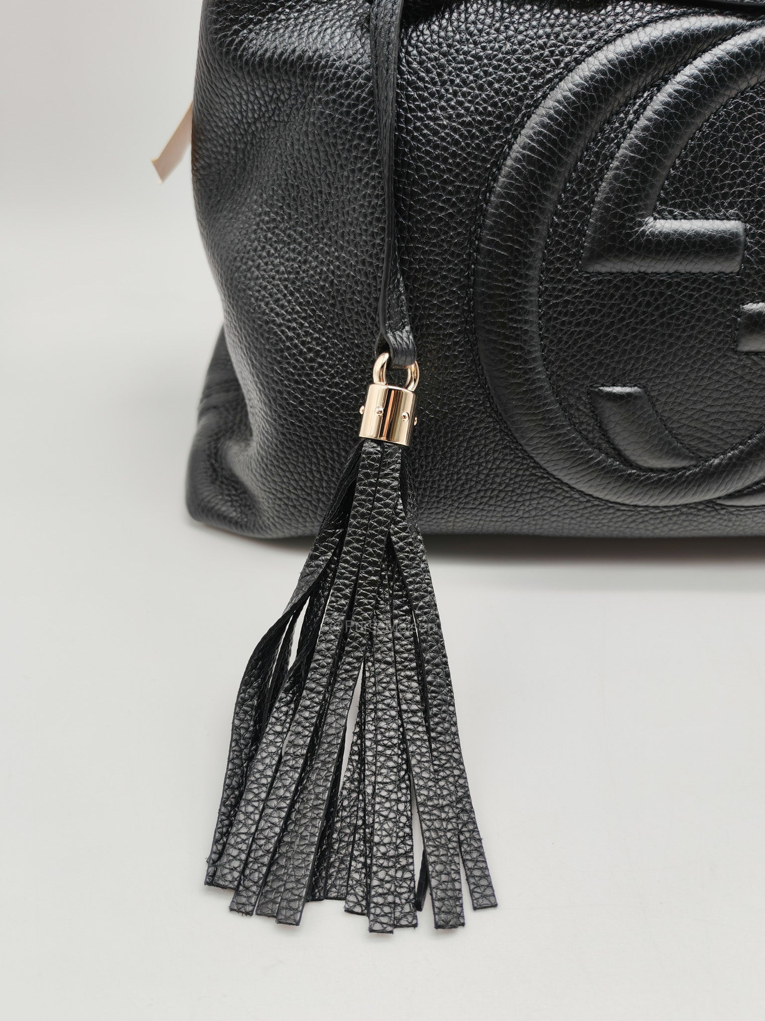 Price: Gucci Soho Chain Shoulder Bag in Black | Purse Maison Luxury Bags Shop
