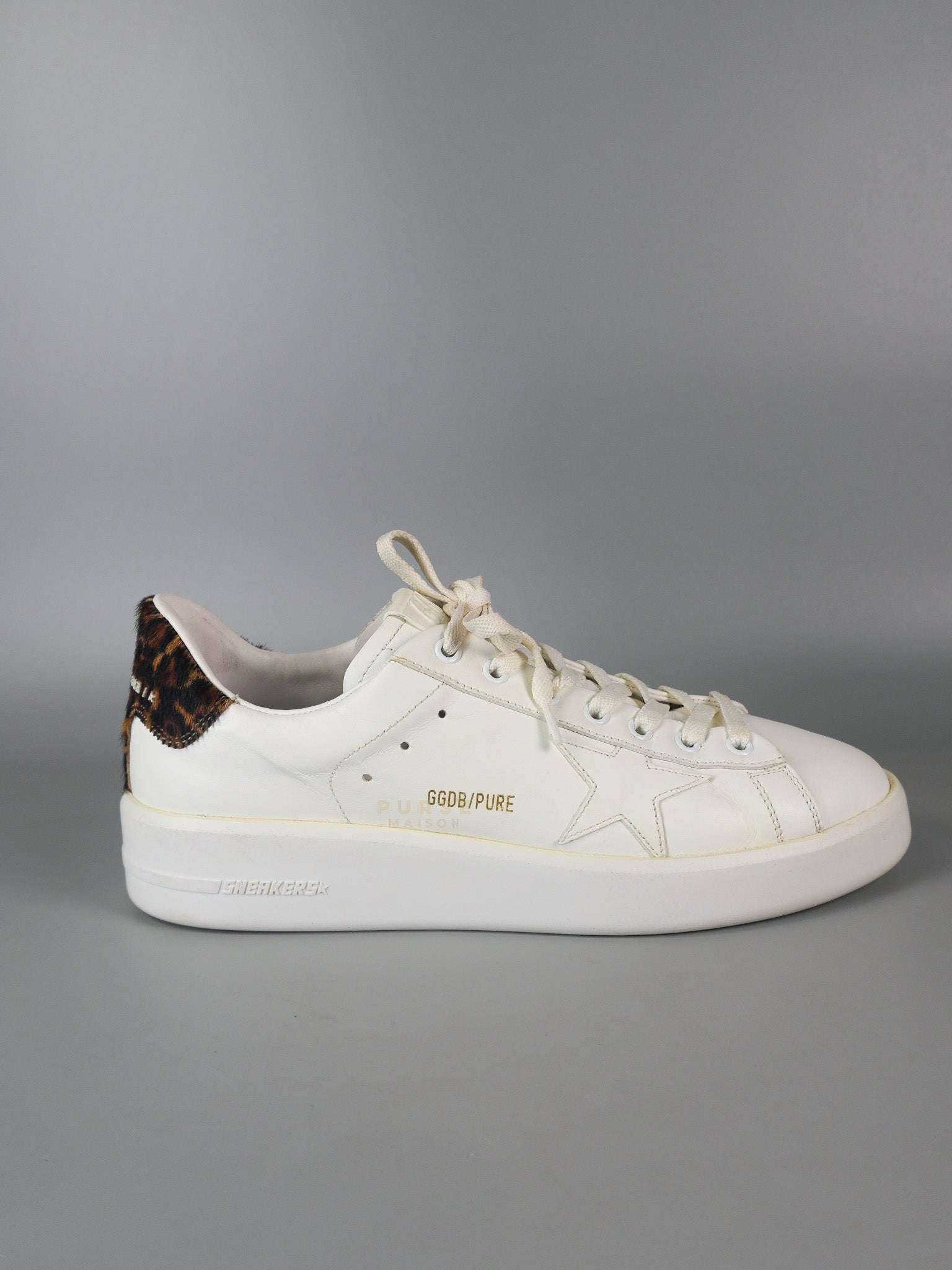 Pure Star Calfskin Hair Chunky Sneakers in Size 41 EU (26 cm) | Purse Maison Luxury Bags Shop