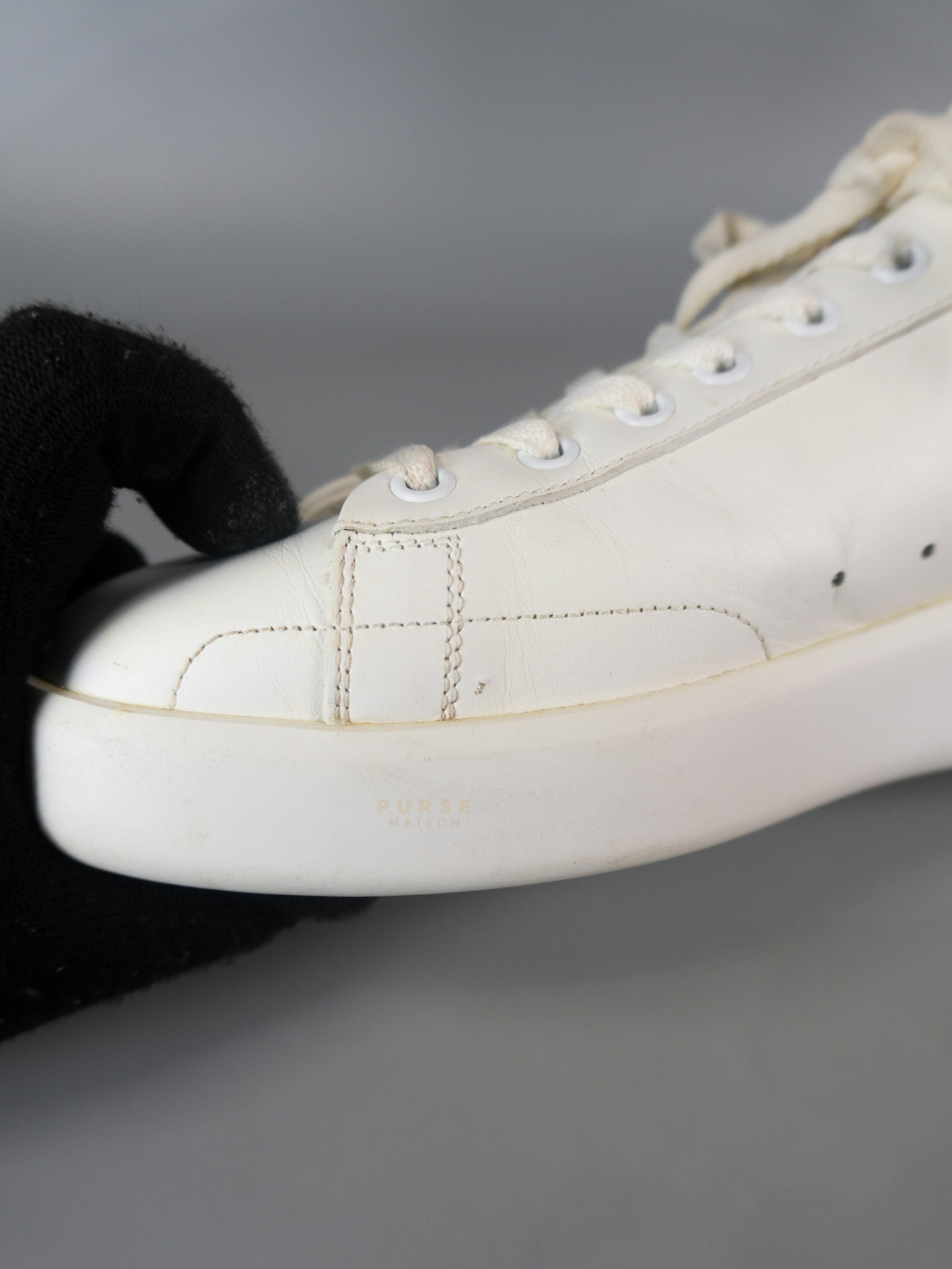 Pure Star Calfskin Hair Chunky Sneakers in Size 41 EU (26 cm) | Purse Maison Luxury Bags Shop