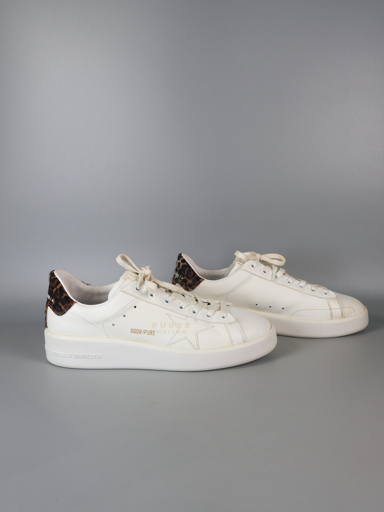 Pure Star Calfskin Hair Chunky Sneakers in Size 41 EU (26 cm) | Purse Maison Luxury Bags Shop