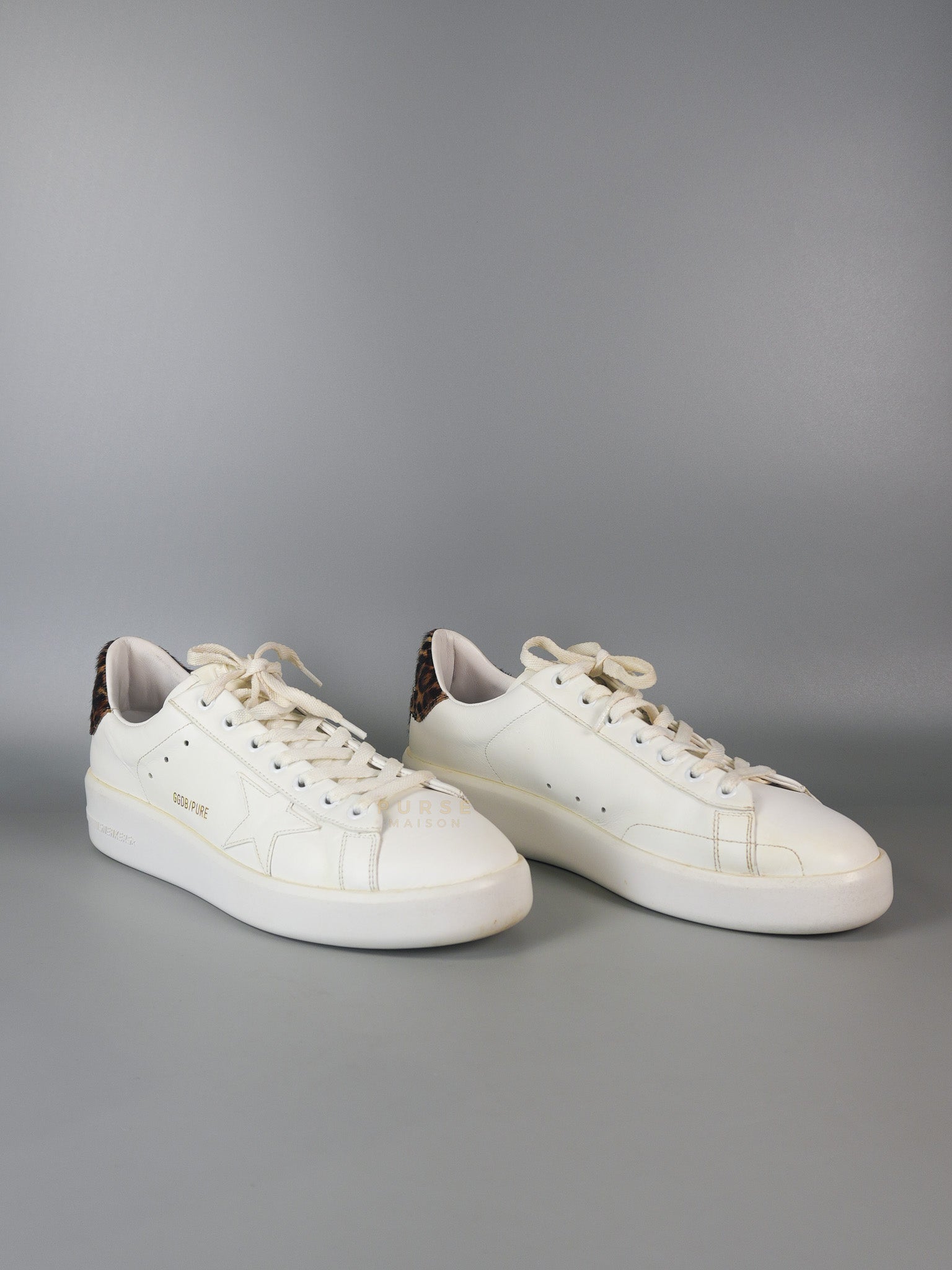 Pure Star Calfskin Hair Chunky Sneakers in Size 41 EU (26 cm) | Purse Maison Luxury Bags Shop