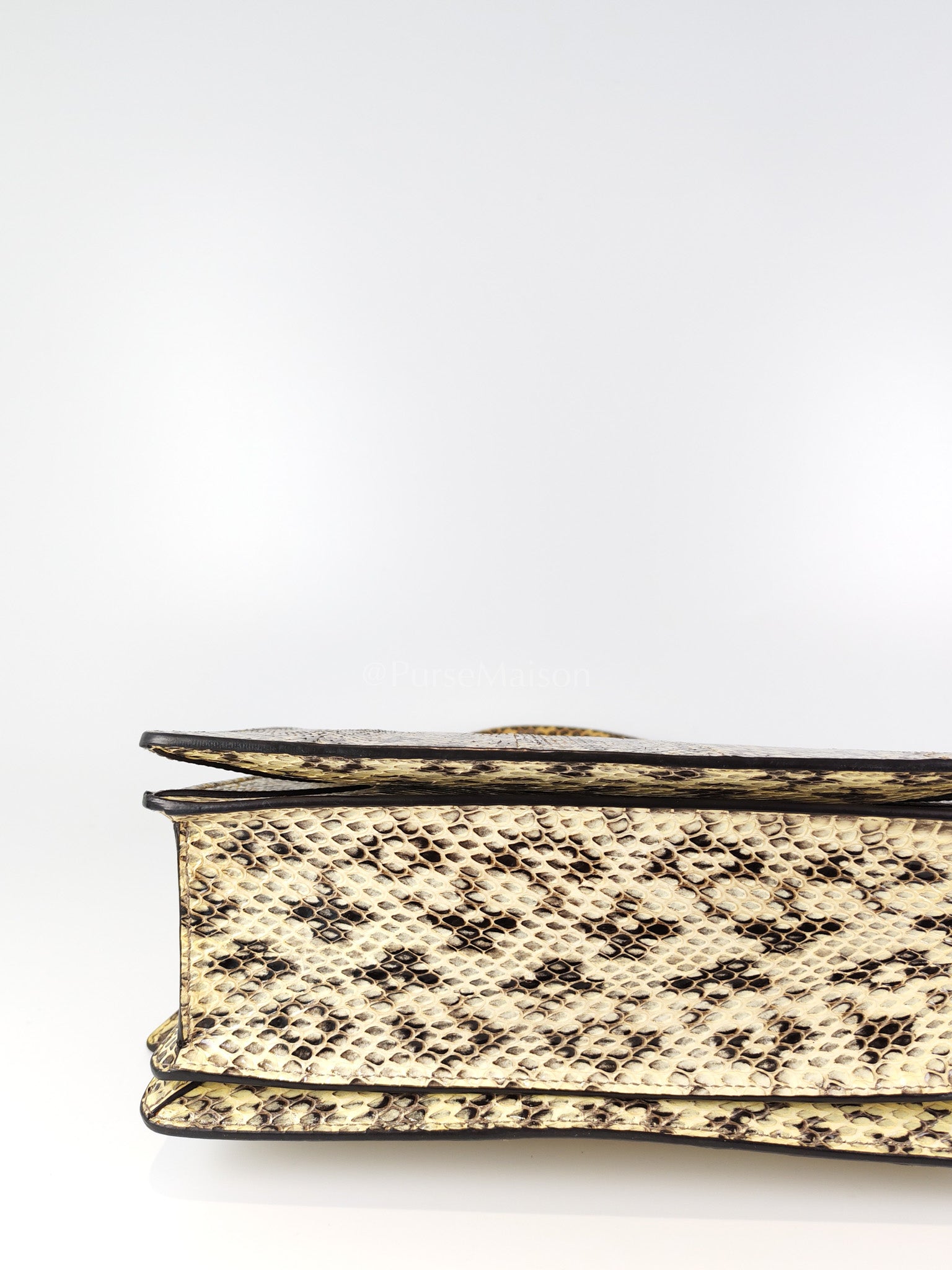 Python Queen Margaret “Loved” Top Handle Bag | Purse Maison Luxury Bags Shop