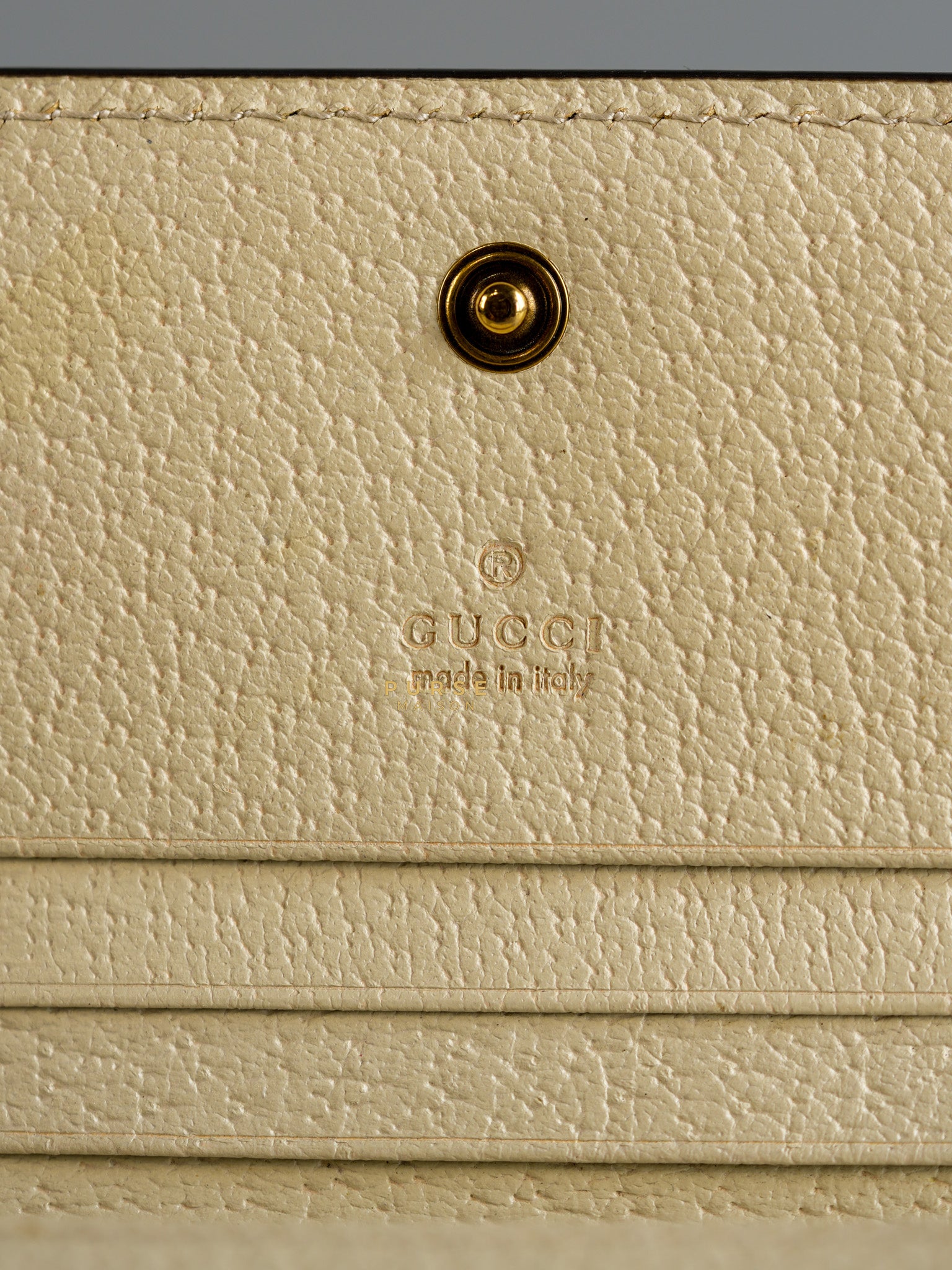 Queen Margaret Monogram Web Canvas Wallet | Purse Maison Luxury Bags Shop