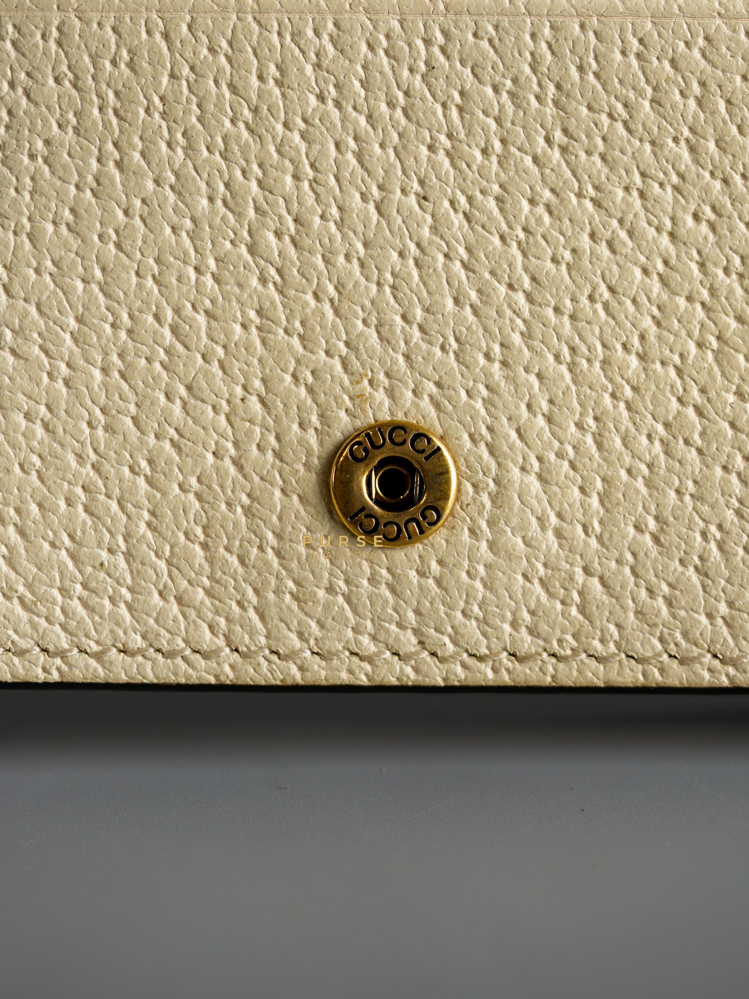 Queen Margaret Monogram Web Canvas Wallet | Purse Maison Luxury Bags Shop