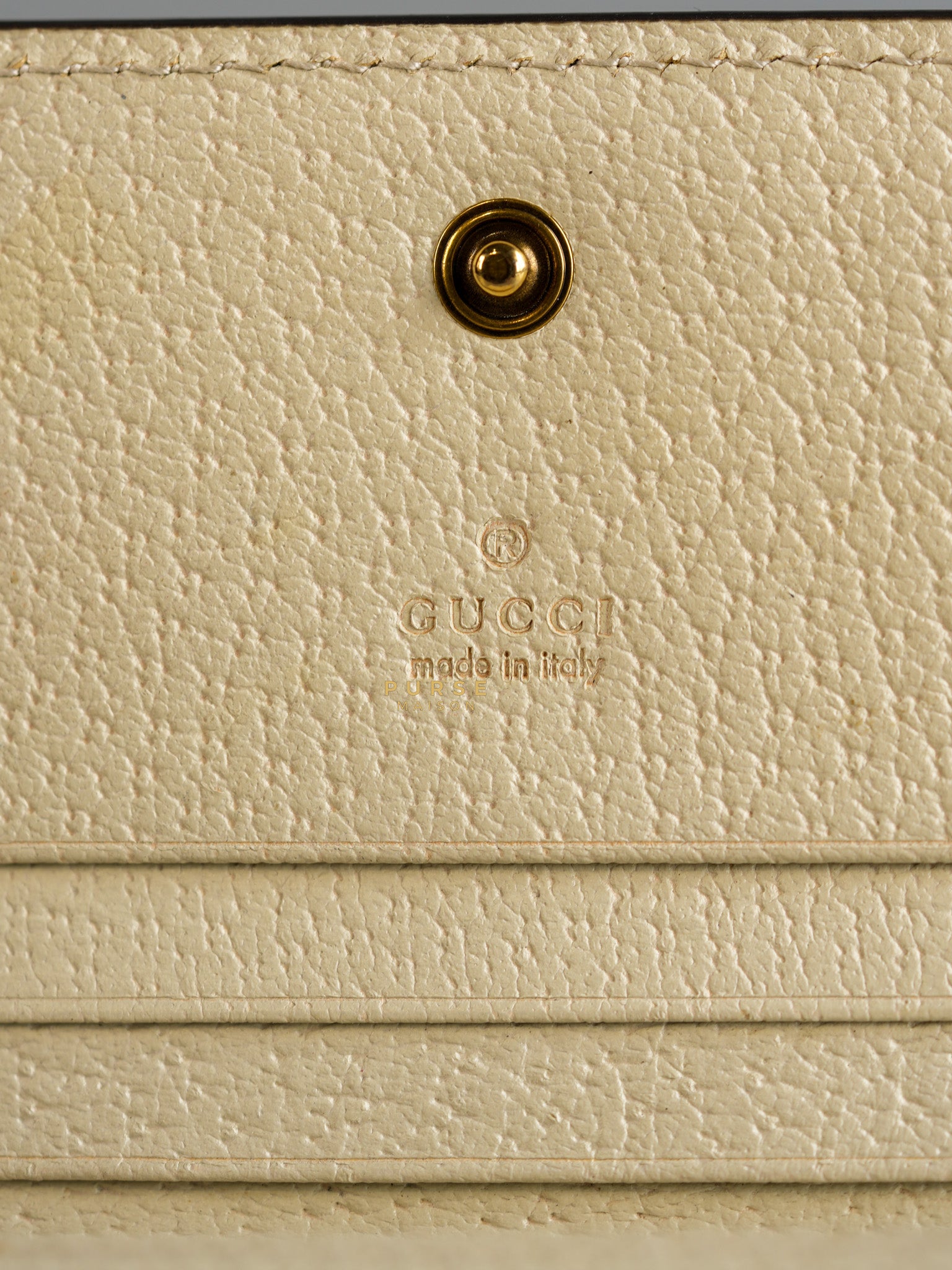 Queen Margaret Monogram Web Canvas Wallet | Purse Maison Luxury Bags Shop