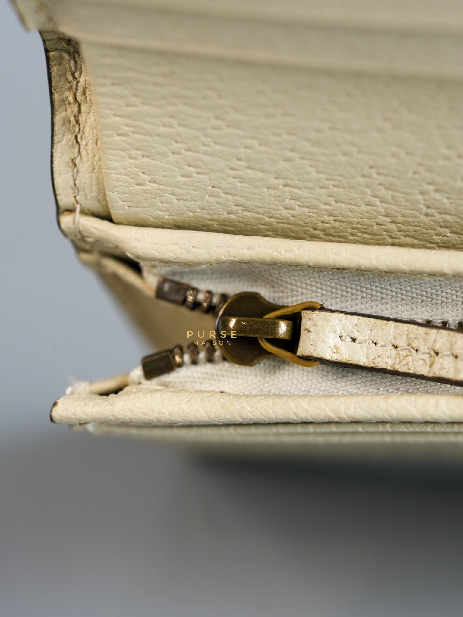 Queen Margaret Monogram Web Canvas Wallet | Purse Maison Luxury Bags Shop