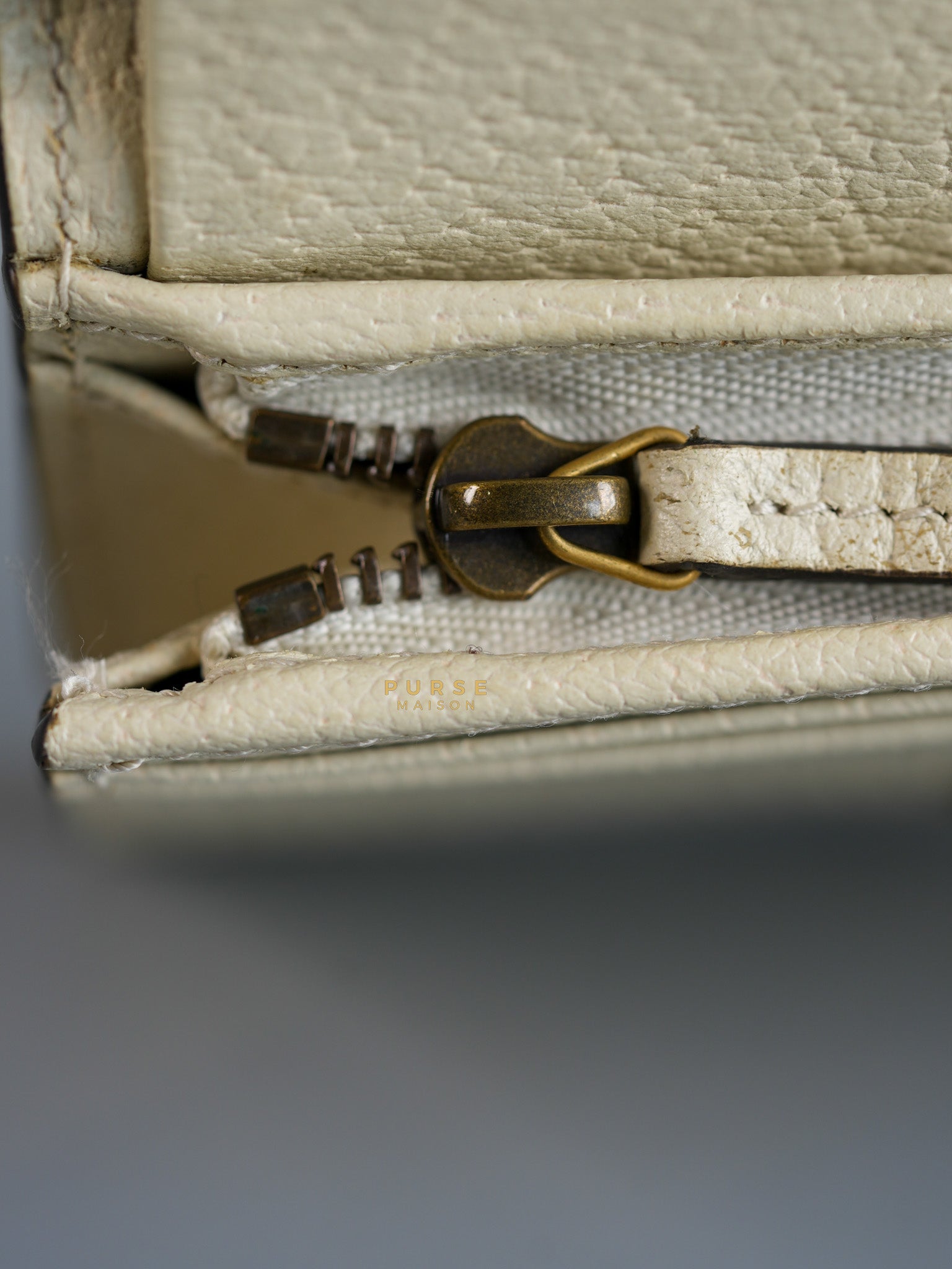 Queen Margaret Monogram Web Canvas Wallet | Purse Maison Luxury Bags Shop