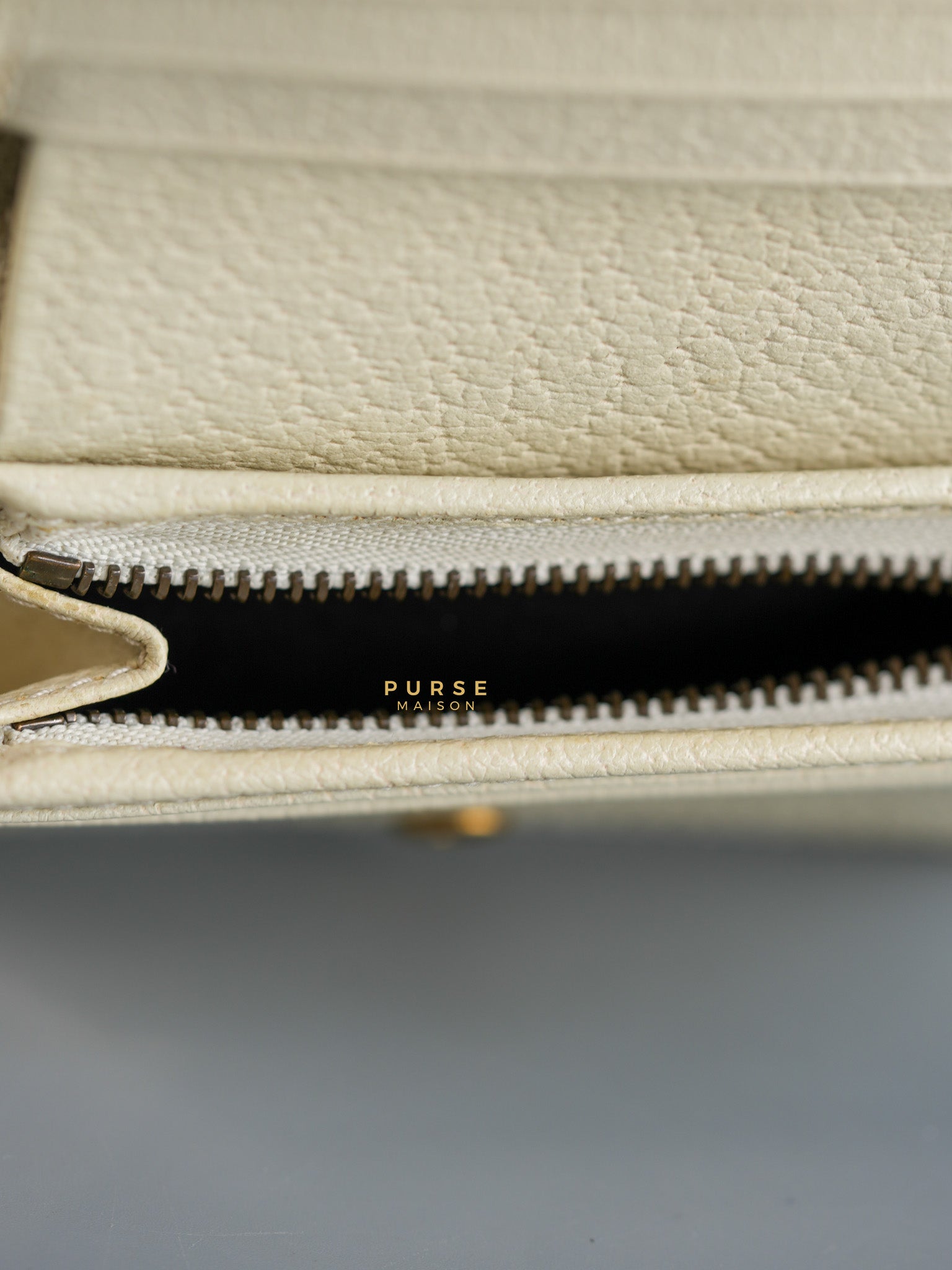 Queen Margaret Monogram Web Canvas Wallet | Purse Maison Luxury Bags Shop