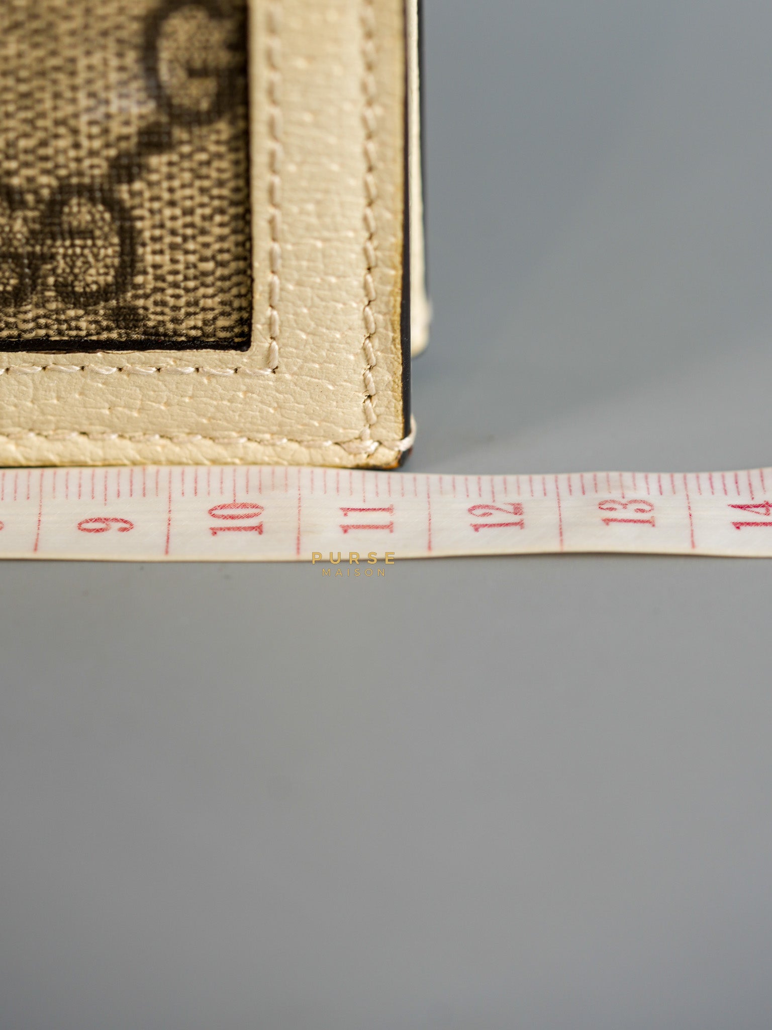 Queen Margaret Monogram Web Canvas Wallet | Purse Maison Luxury Bags Shop