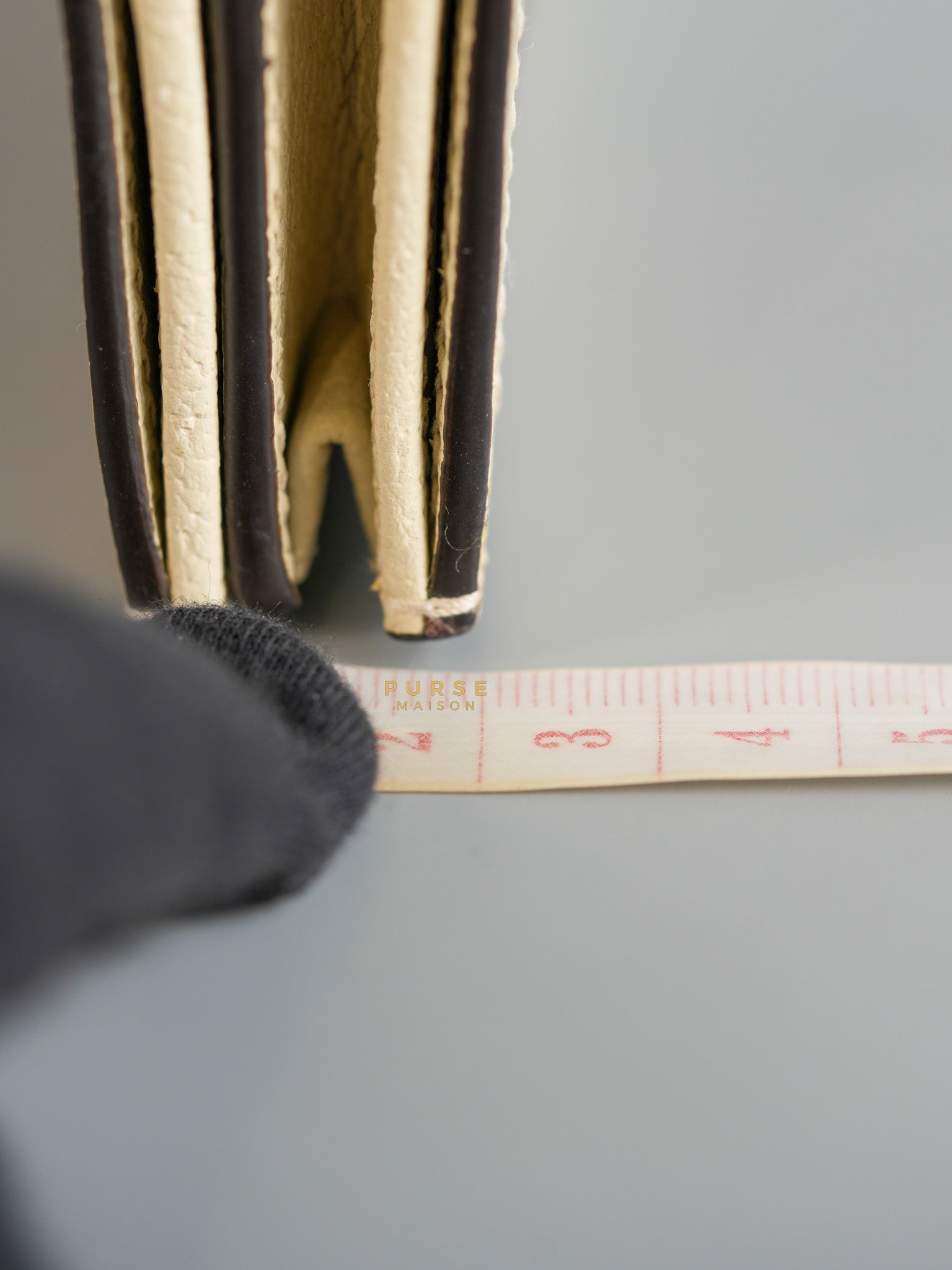 Queen Margaret Monogram Web Canvas Wallet | Purse Maison Luxury Bags Shop