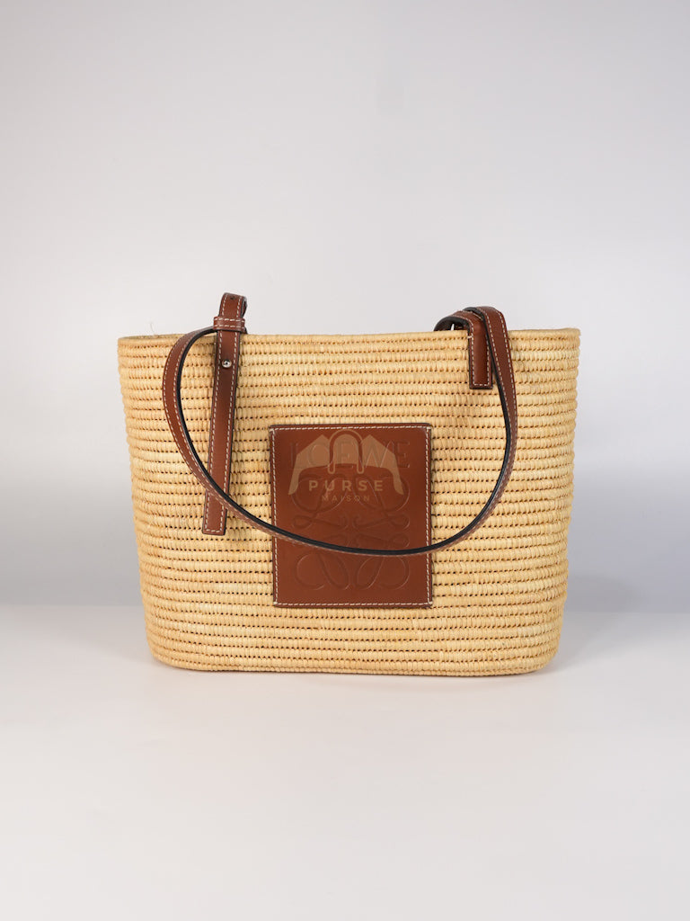 Raffia Ibiza Square Natural Tan Basket Bag | Purse Maison Luxury Bags Shop