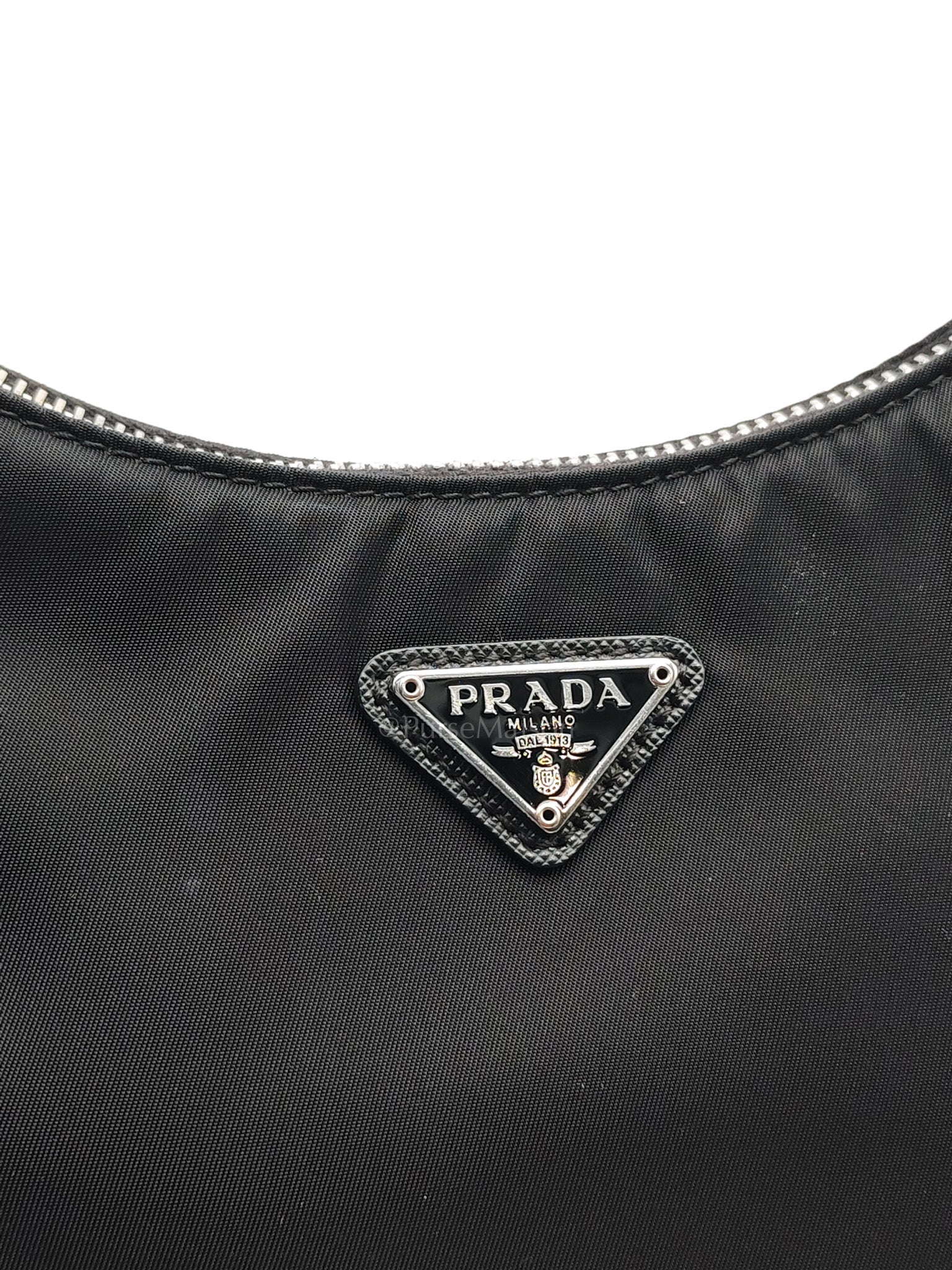 Re-Edition 2005 in Black Nylon Shoulder Bag | Purse Maison Luxury Bags Shop