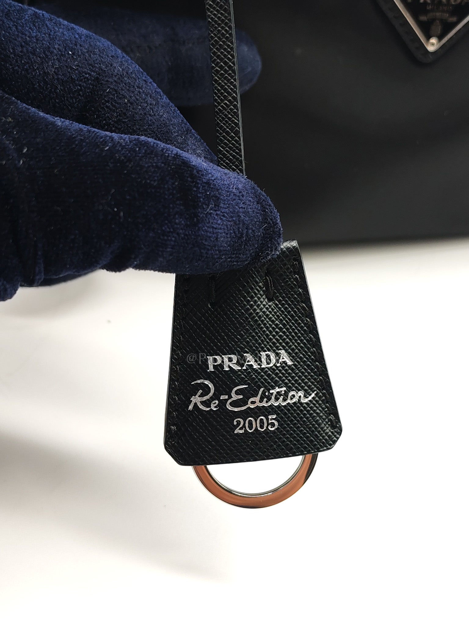 Re-Edition 2005 in Black Nylon Shoulder Bag | Purse Maison Luxury Bags Shop
