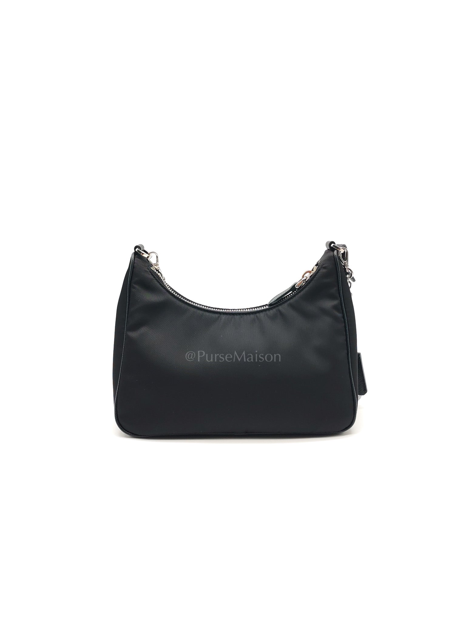 Re-Edition 2005 in Black Nylon Shoulder Bag | Purse Maison Luxury Bags Shop