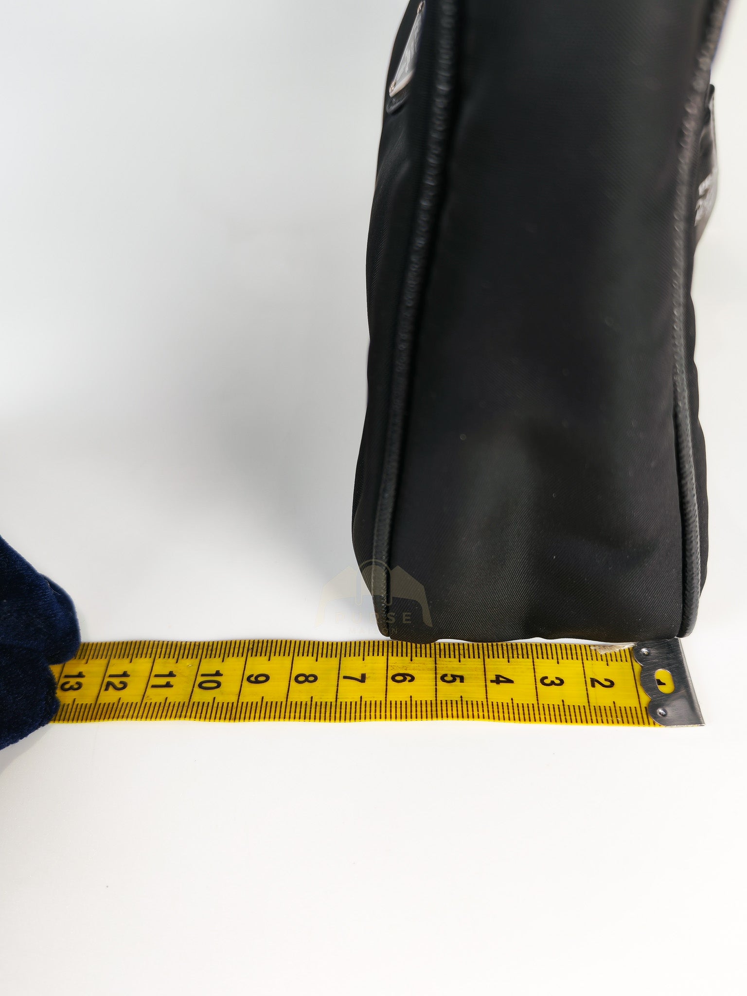 Re-Edition 2005 Shoulder Bag in Black Tessuto Nylon & Silver Hardware | Purse Maison Luxury Bags Shop