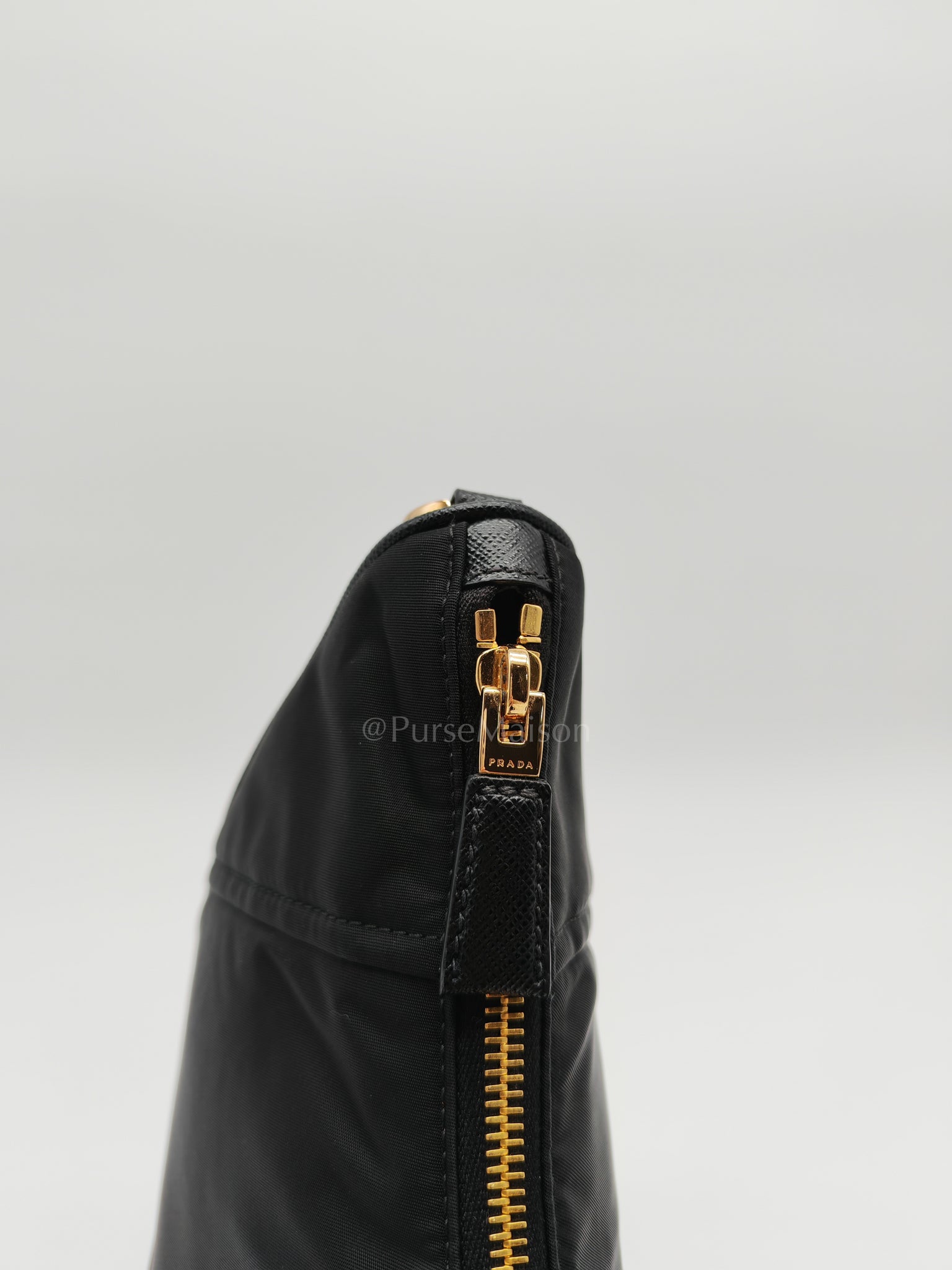 Re-Nylon Demi Lune Bandoliera Crossbody Bag | Purse Maison Luxury Bags Shop