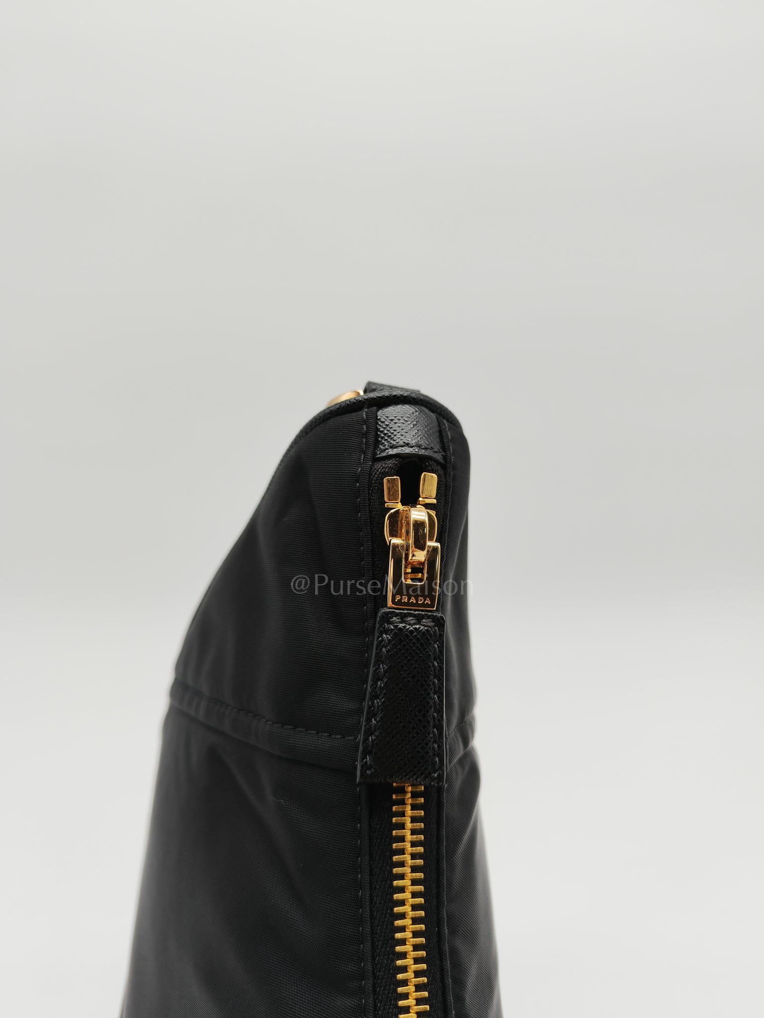 Re-Nylon Demi Lune Bandoliera Crossbody Bag | Purse Maison Luxury Bags Shop