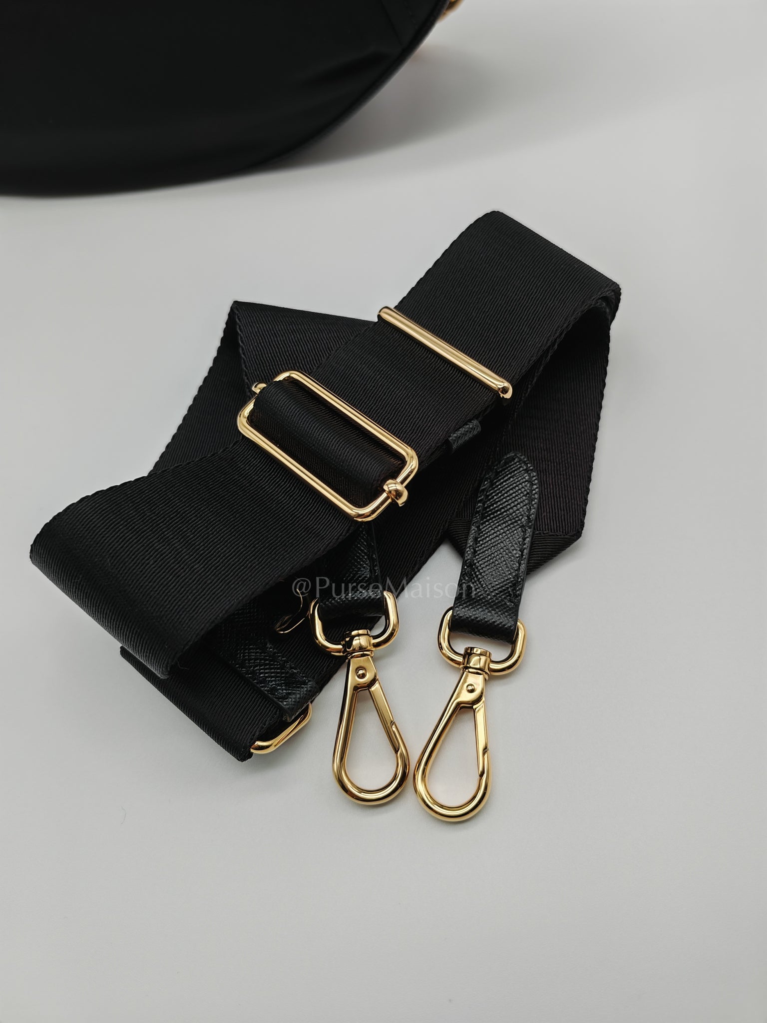 Re-Nylon Demi Lune Bandoliera Crossbody Bag | Purse Maison Luxury Bags Shop