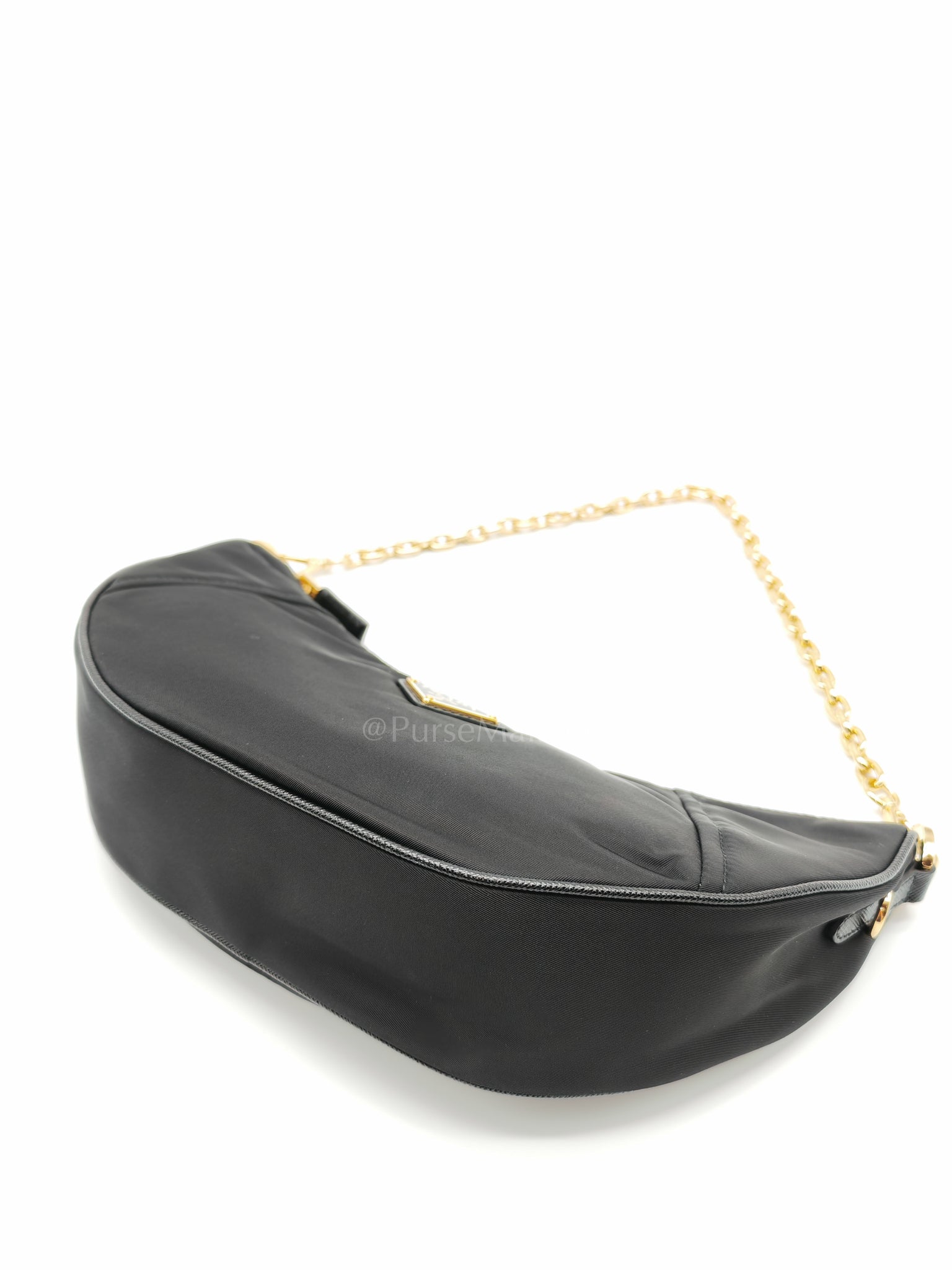 Re-Nylon Demi Lune Bandoliera Crossbody Bag | Purse Maison Luxury Bags Shop