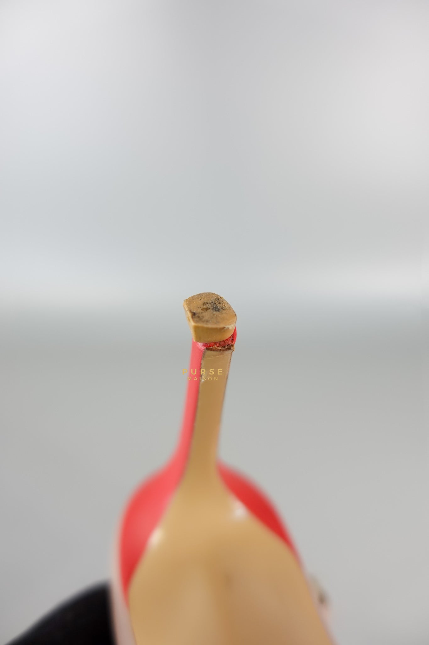 Red Leather Rockstud Slingback Pumps (Size 36EU 22.7cm) | Purse Maison Luxury Bags Shop