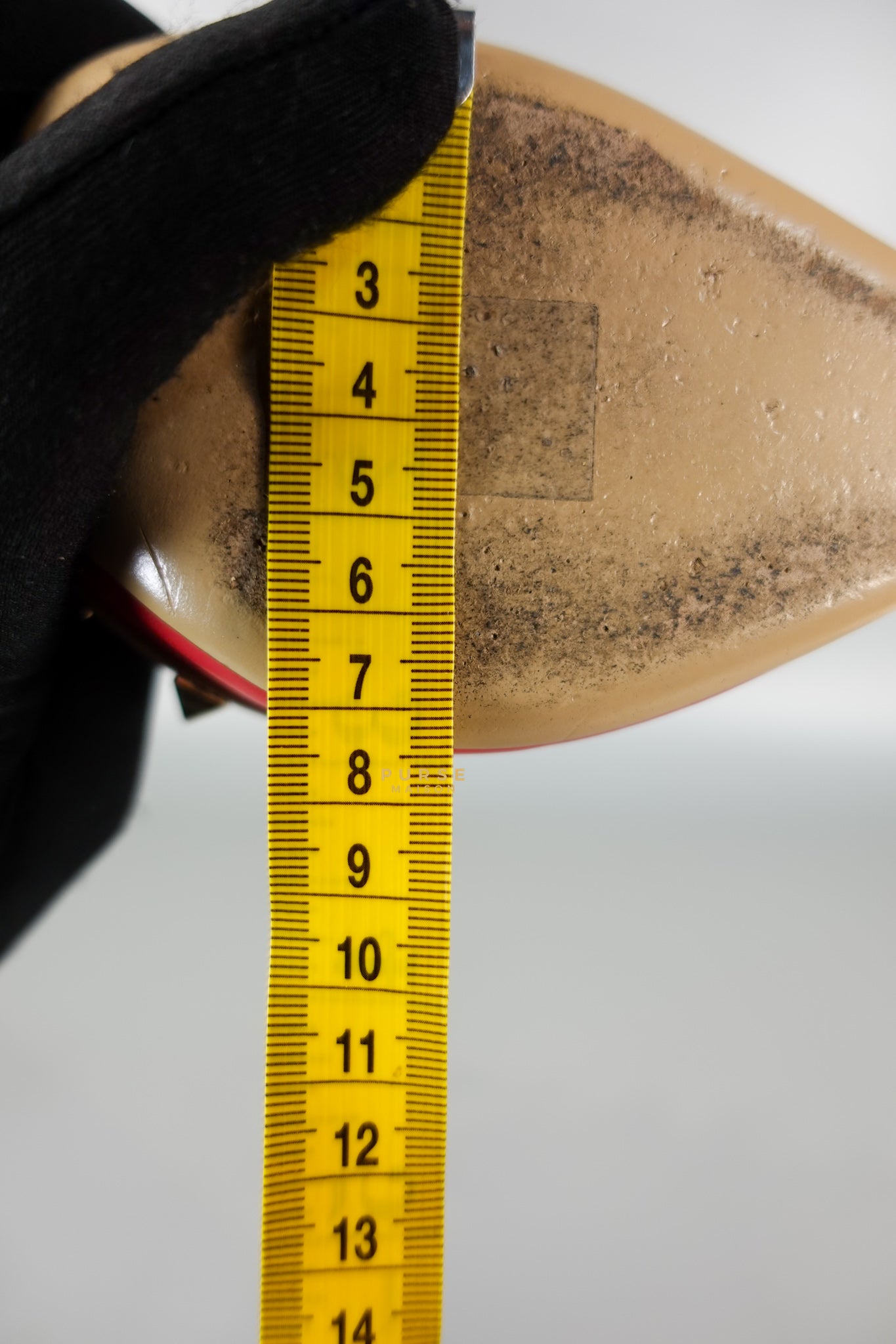 Red Leather Rockstud Slingback Pumps (Size 36EU 22.7cm) | Purse Maison Luxury Bags Shop