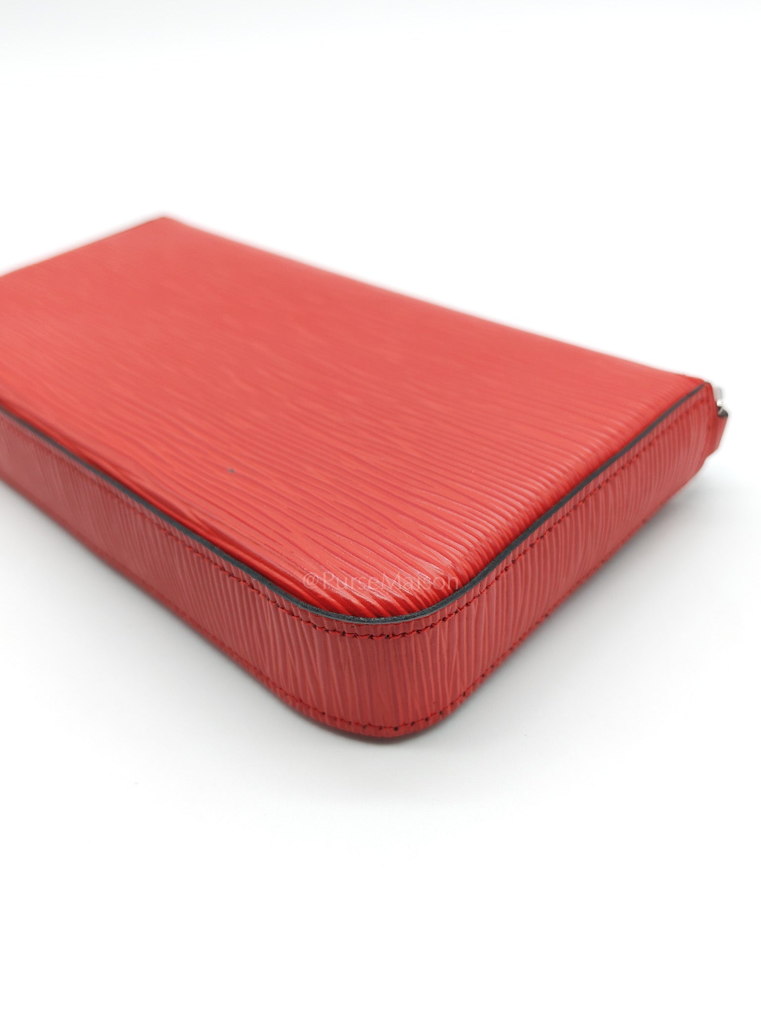Felicie GM in Red Epi Leather Silver Hardware (Date code: TJ0117)
