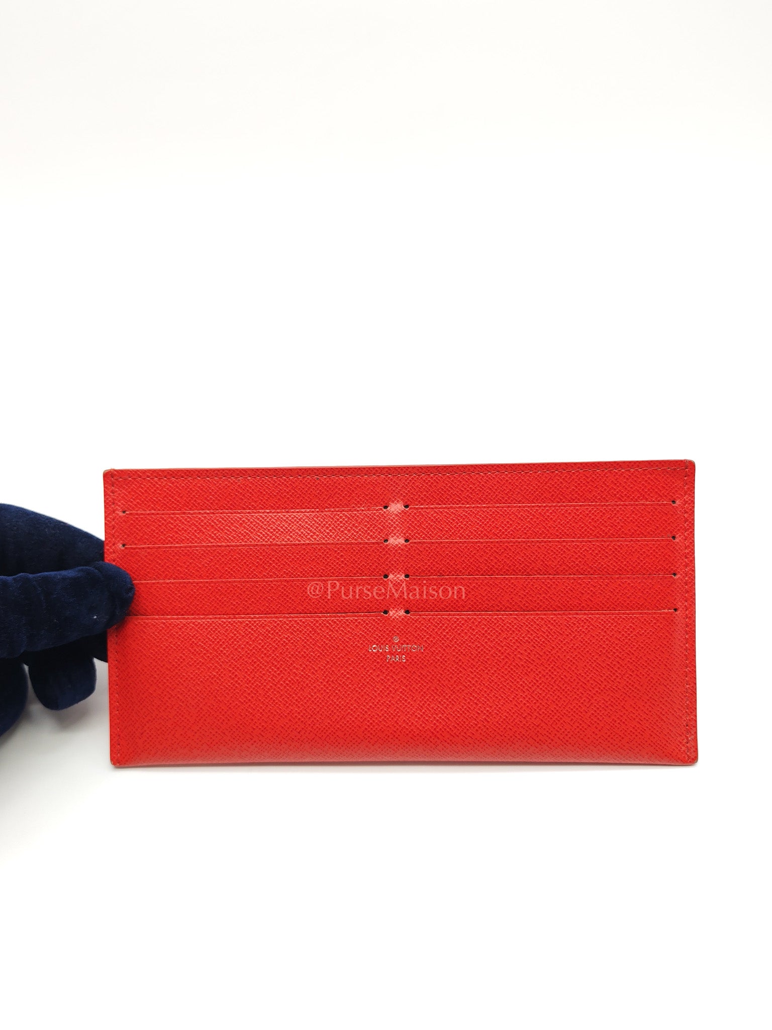 Felicie GM in Red Epi Leather Silver Hardware (Date code: TJ0117)