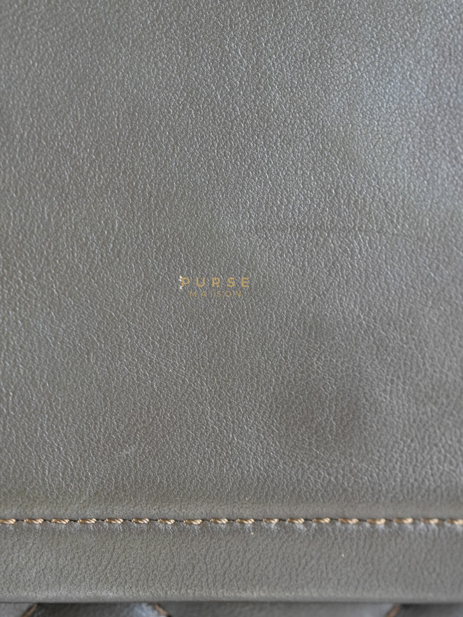 Reissue 2.55 Jumbo Bag in Charcoal Green Lambskin Leather & Gold Hardware Series 13 | Purse Maison Luxury Bags Shop