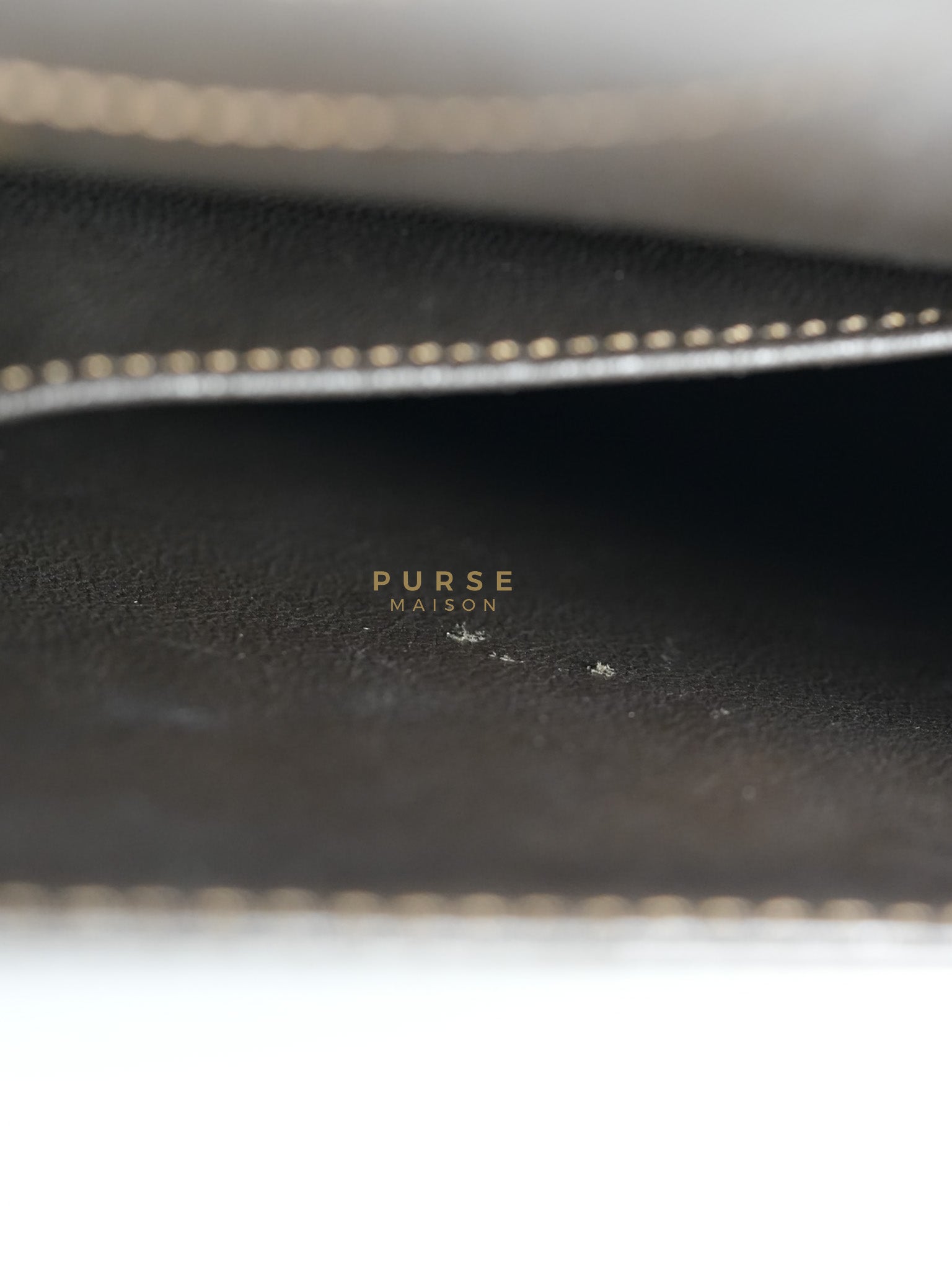 Reissue 2.55 Jumbo Bag in Charcoal Green Lambskin Leather & Gold Hardware Series 13 | Purse Maison Luxury Bags Shop