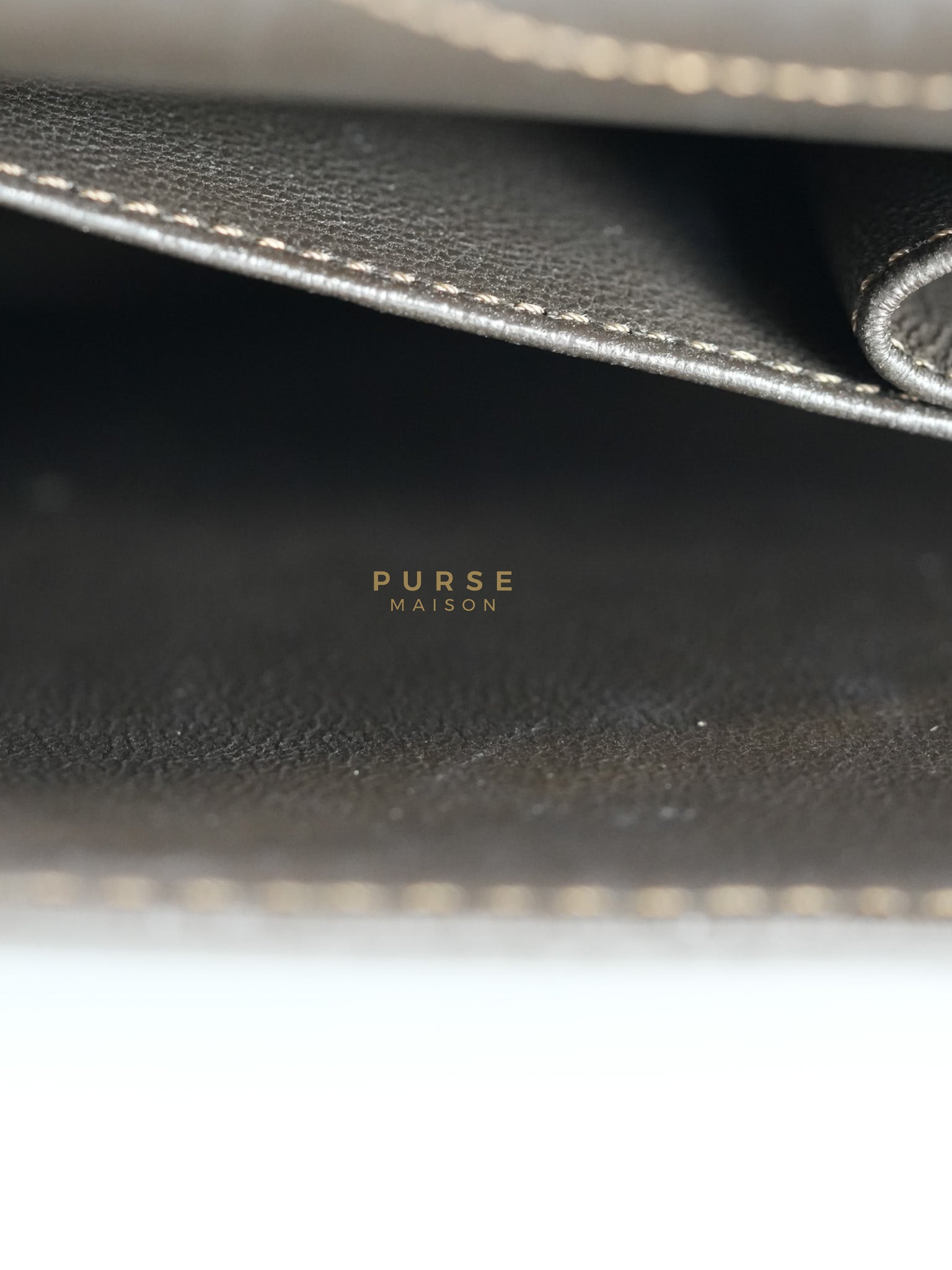 Reissue 2.55 Jumbo Bag in Charcoal Green Lambskin Leather & Gold Hardware Series 13 | Purse Maison Luxury Bags Shop