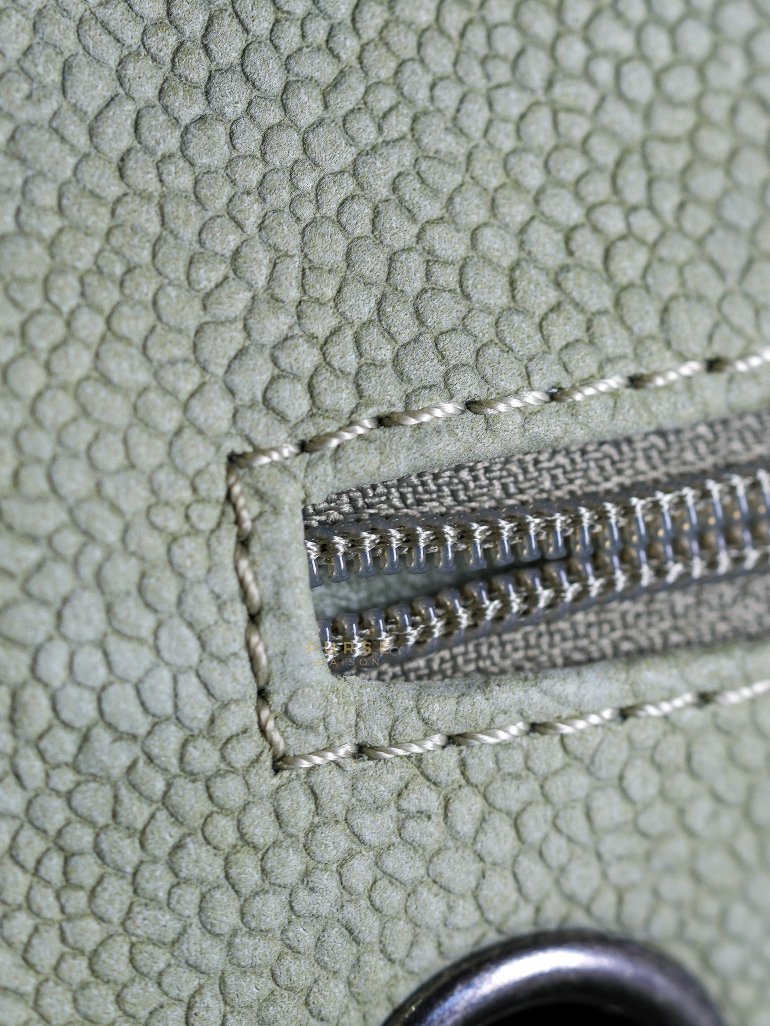 Reissue 2.55 Medium Pistachio Suede Leather Ruthenium Hardware Series 17 | Purse Maison Luxury Bags Shop