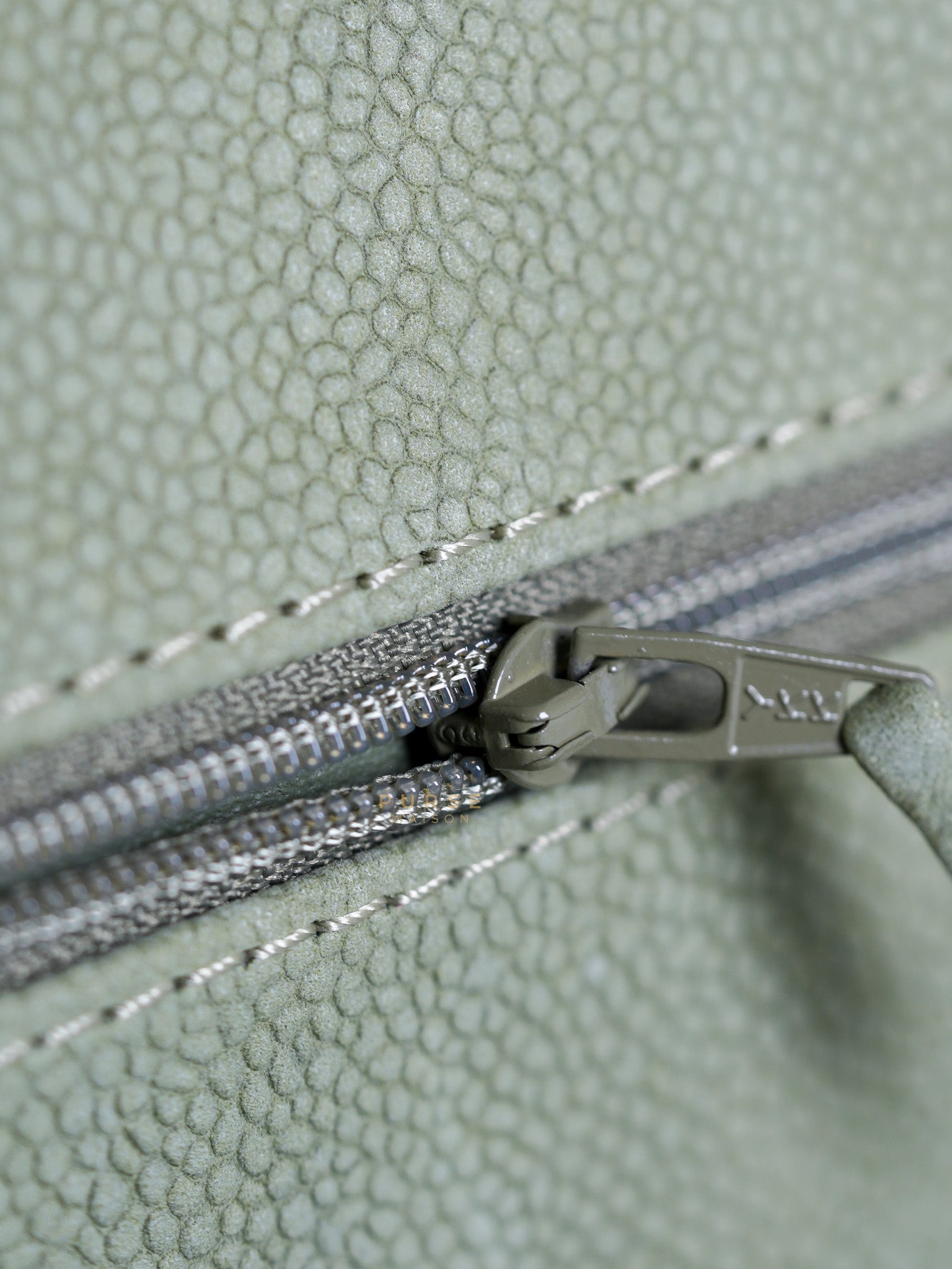 Reissue 2.55 Medium Pistachio Suede Leather Ruthenium Hardware Series 17 | Purse Maison Luxury Bags Shop