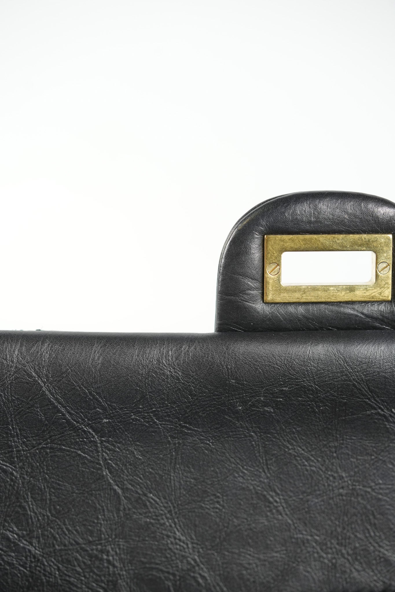 Reissue 2.55 Size 226 (Medium) in Black Quilted Calfskin Leather & Gold Hardware Series 21 | Purse Maison Luxury Bags Shop