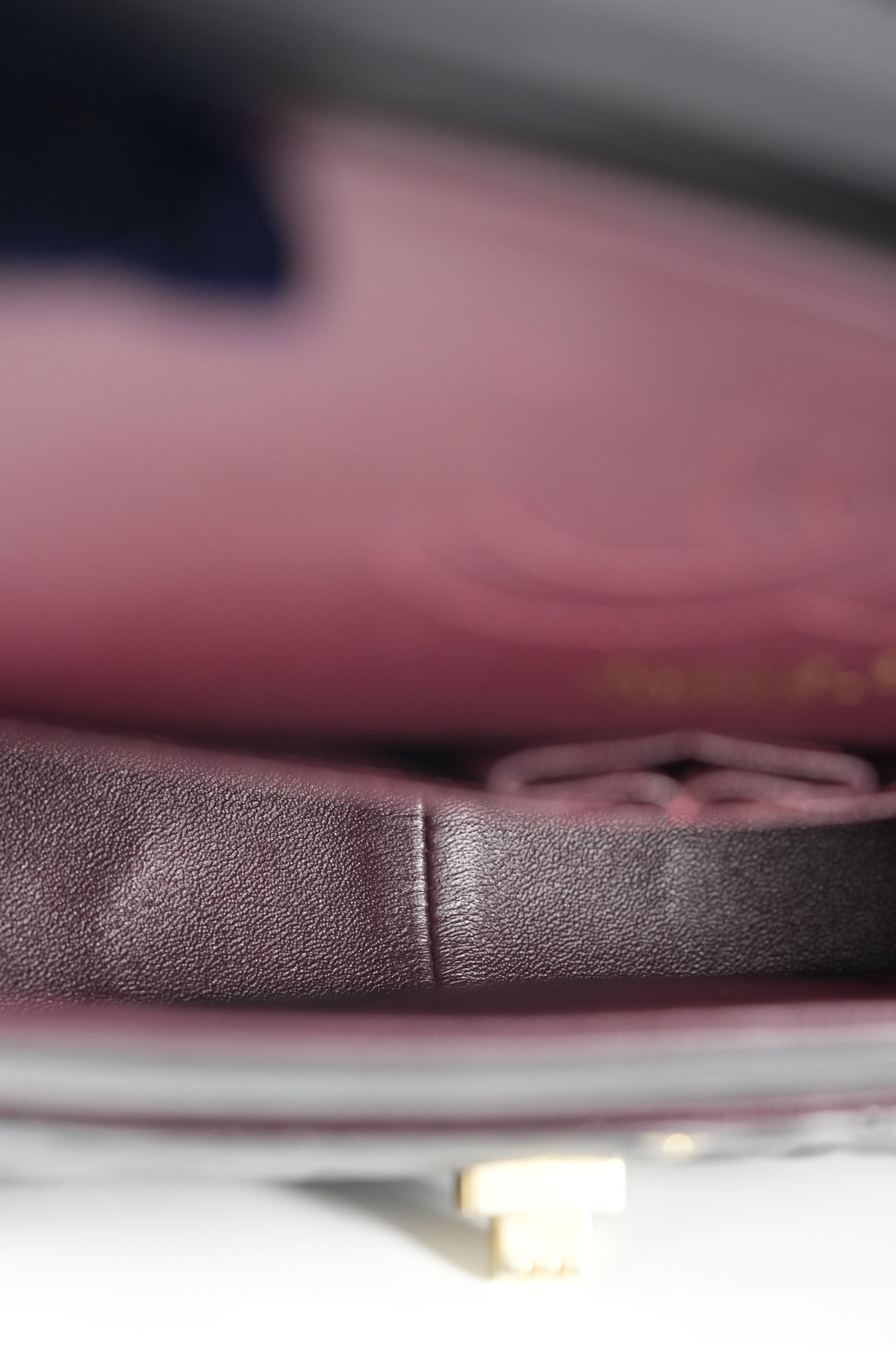 Reissue 2.55 Size 226 (Medium) in Black Quilted Calfskin Leather & Gold Hardware Series 21 | Purse Maison Luxury Bags Shop