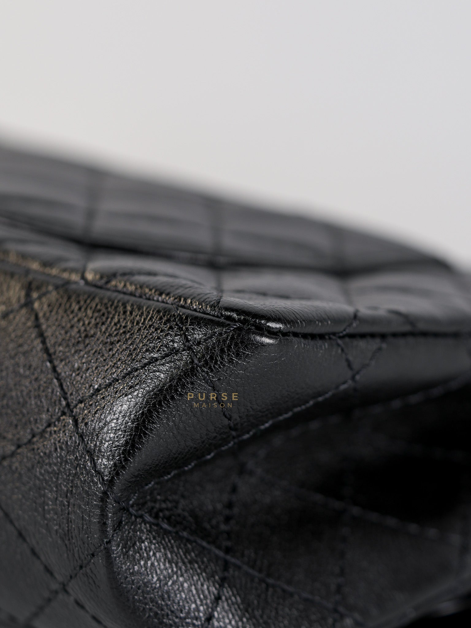 Reissue 2.55 Small Spoon Charms Brasserie Calfskin Leather in Aged Gold Hardware Series 21 | Purse Maison Luxury Bags Shop