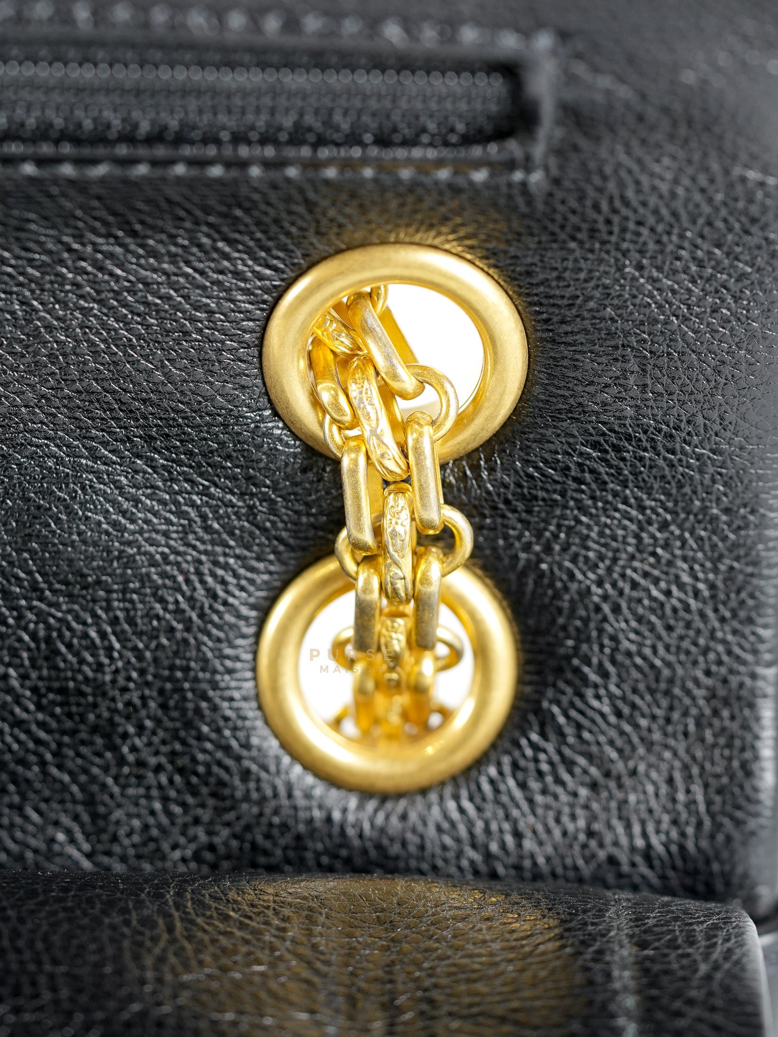 Reissue 2.55 Small Spoon Charms Brasserie Calfskin Leather in Aged Gold Hardware Series 21 | Purse Maison Luxury Bags Shop
