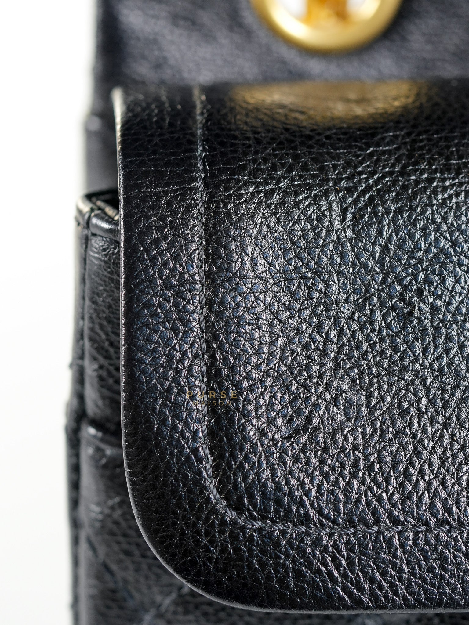 Reissue 2.55 Small Spoon Charms Brasserie Calfskin Leather in Aged Gold Hardware Series 21 | Purse Maison Luxury Bags Shop