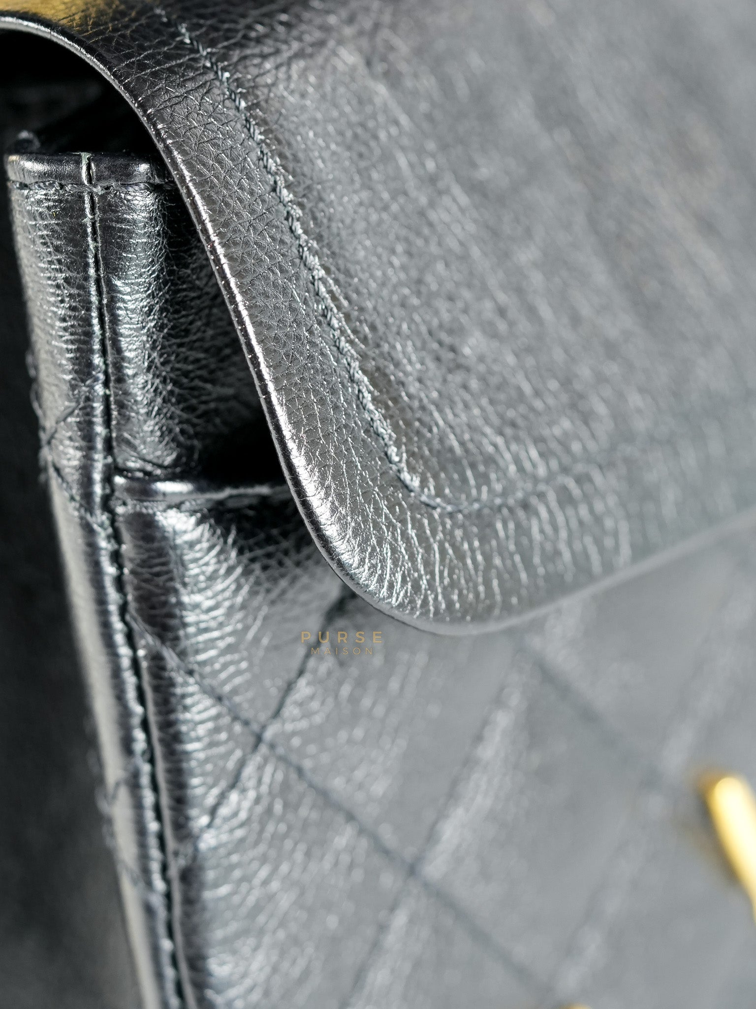 Reissue 2.55 Small Spoon Charms Brasserie Calfskin Leather in Aged Gold Hardware Series 21 | Purse Maison Luxury Bags Shop