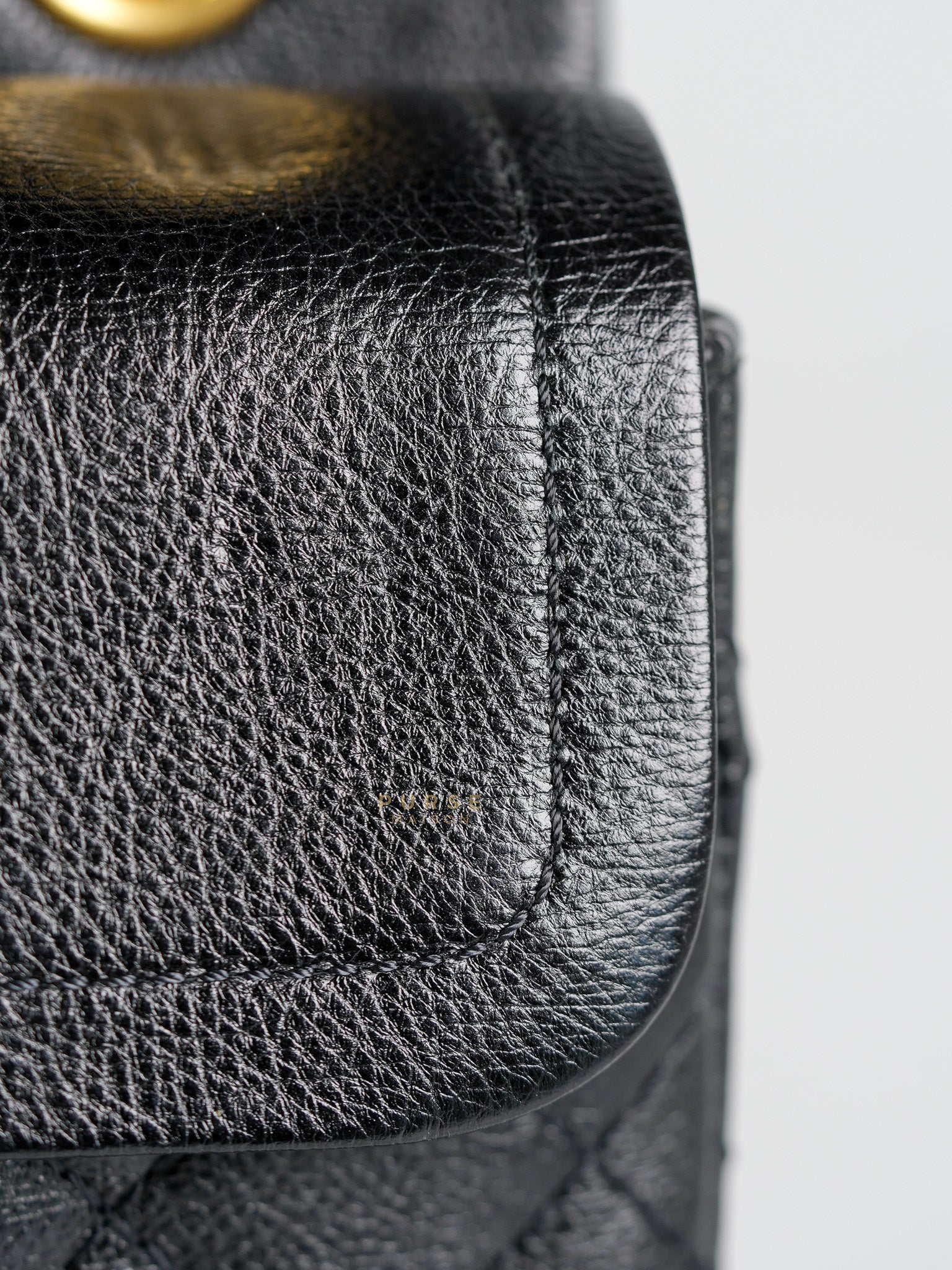 Reissue 2.55 Small Spoon Charms Brasserie Calfskin Leather in Aged Gold Hardware Series 21 | Purse Maison Luxury Bags Shop