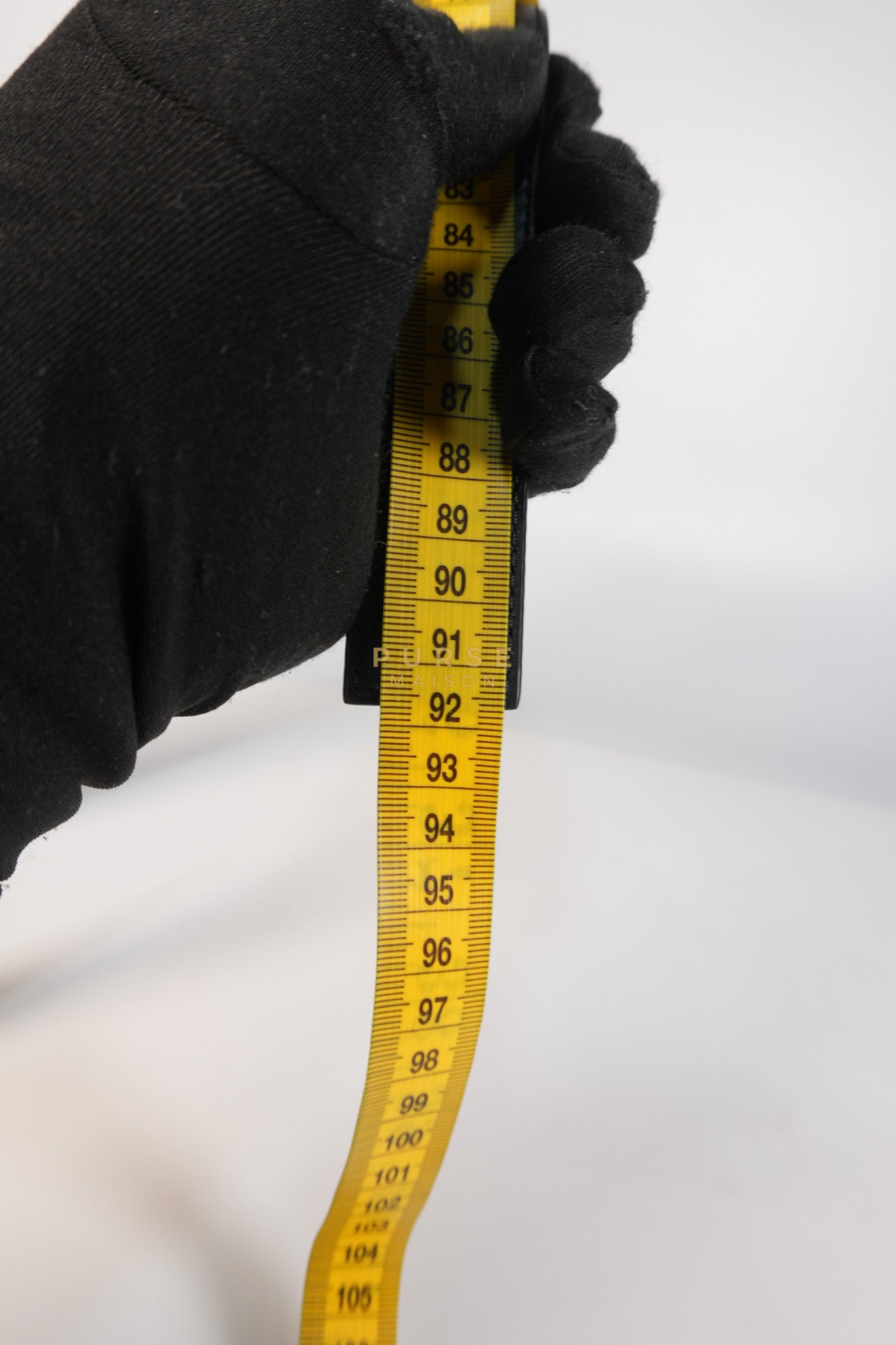 Reversible Anagram Belt in Black/Tan Leather Size 75 | Purse Maison Luxury Bags Shop