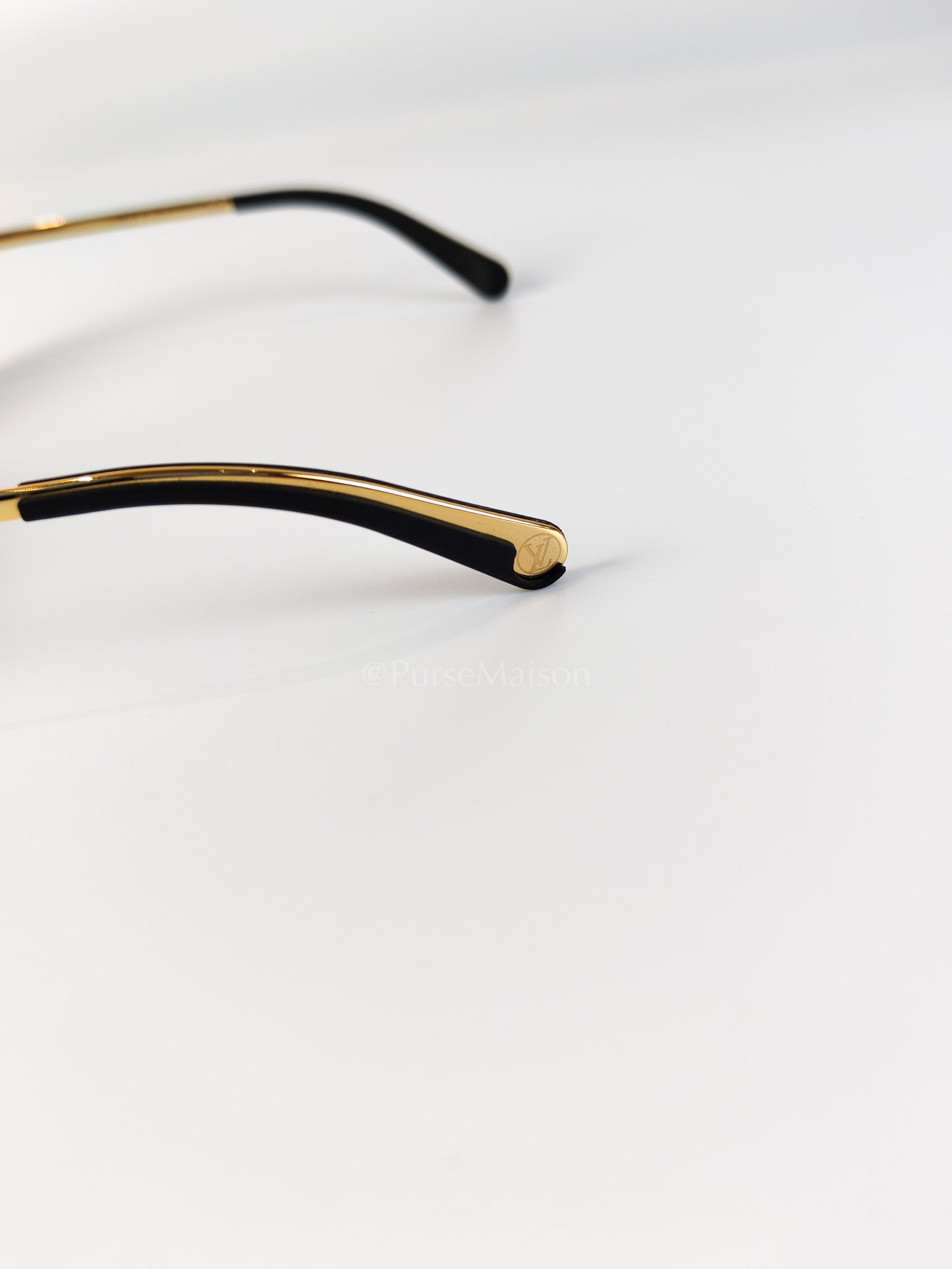 RG01280The Party Square Sunglasses in Black Studded Lens and Metal Frame | Purse Maison Luxury Bags Shop