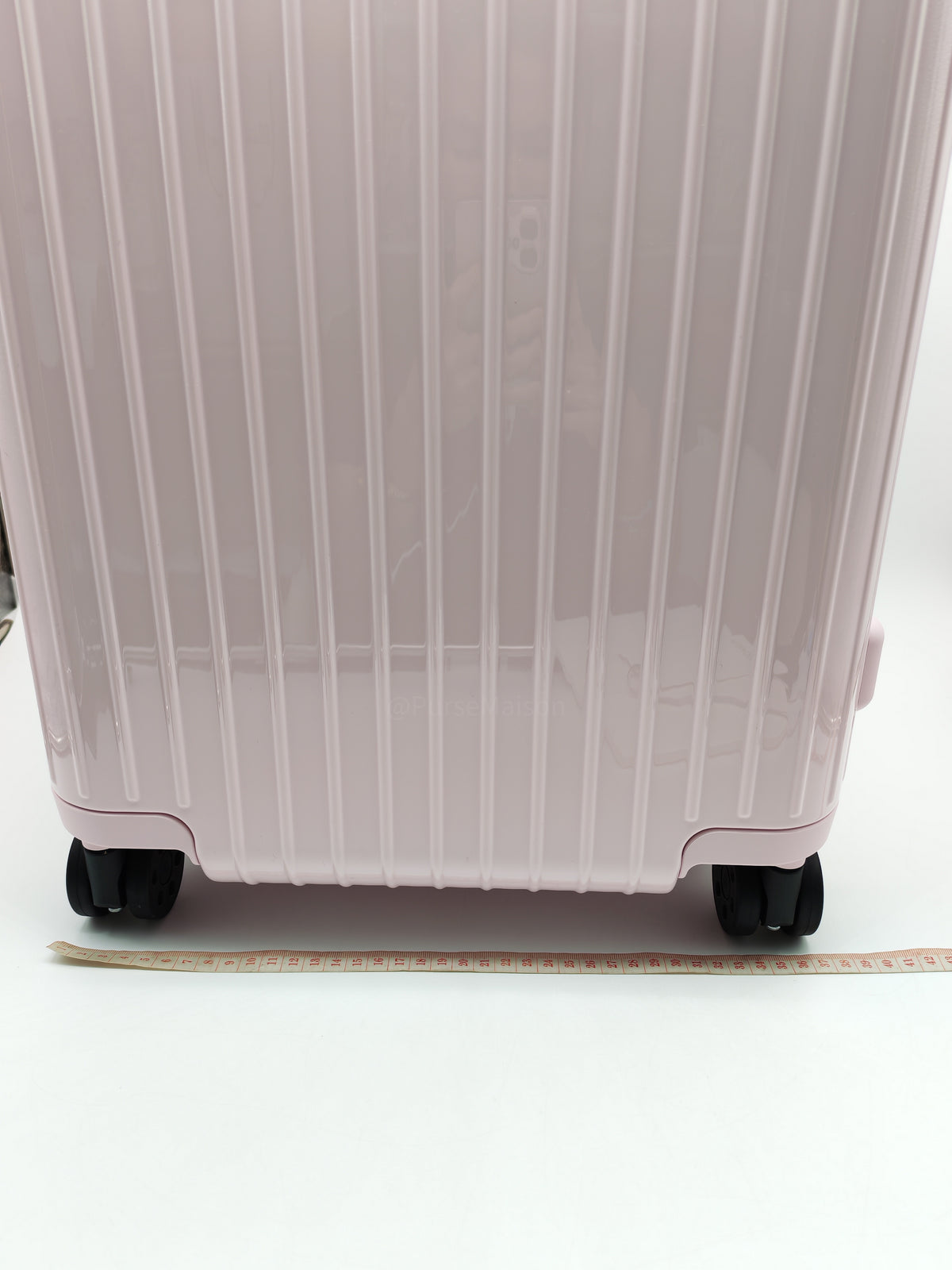Rimowa Essential Check-In L in Gloss Ballerina Pink Luggage | Purse Maison Luxury Bags Shop