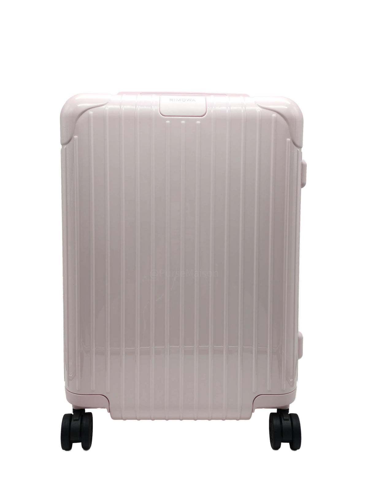 Rimowa Essential Check-In L in Gloss Ballerina Pink Luggage | Purse Maison Luxury Bags Shop